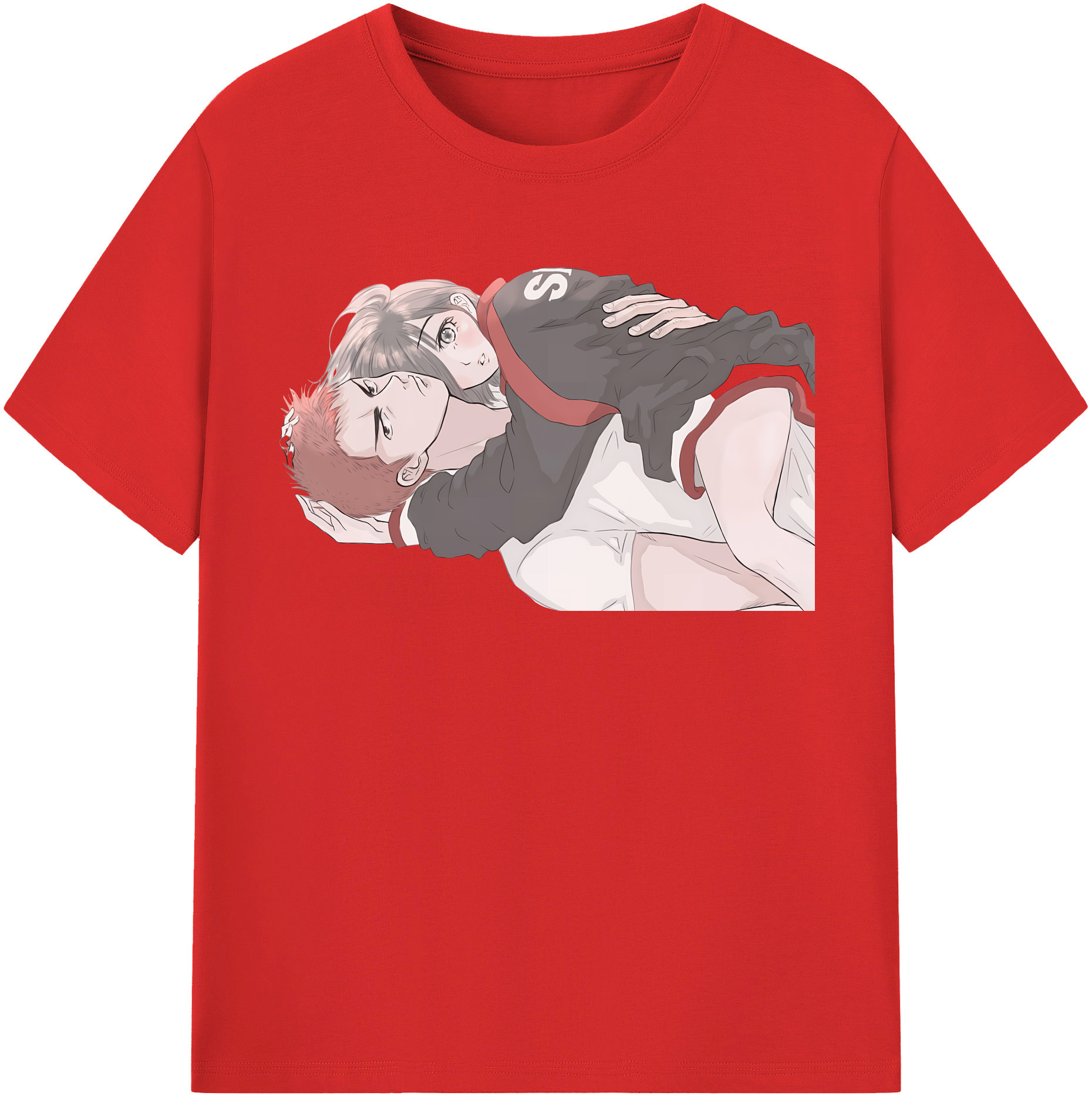 （画像用） SLAM DUNK／スラムダンク 綿100％半袖Tシャツ（フロントプリント）