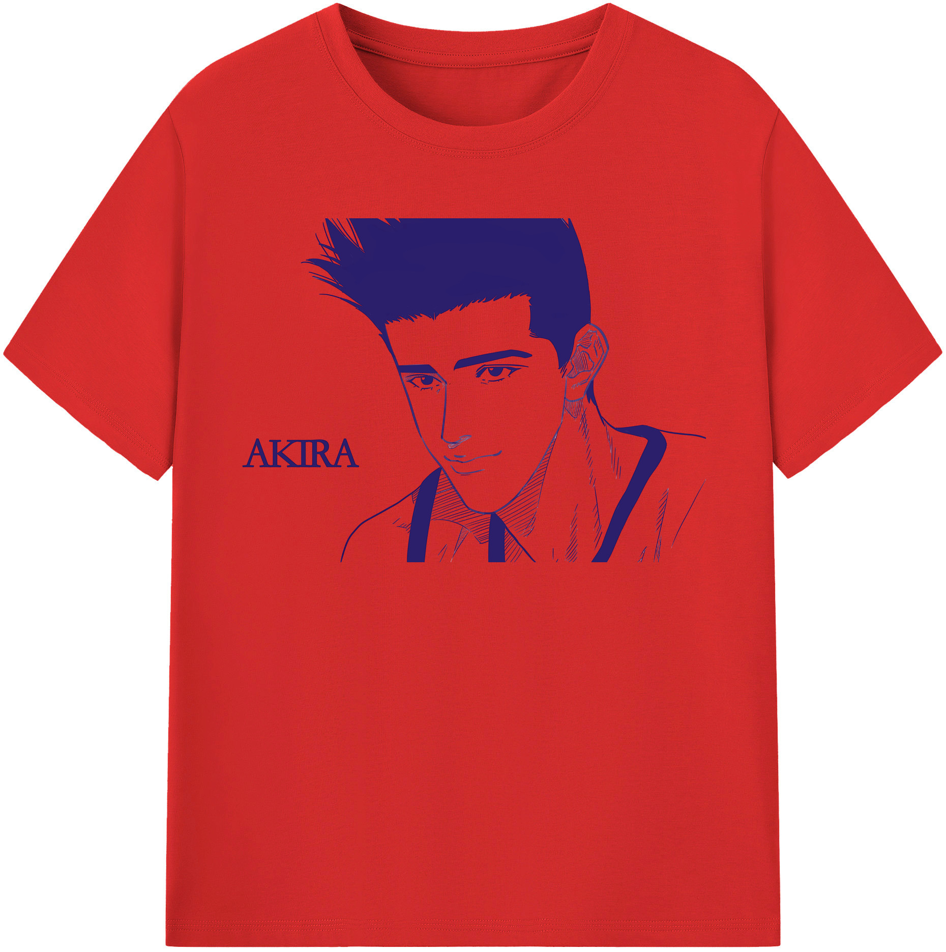 SLAM DUNK／スラムダンク 綿100％半袖Tシャツ（フロントプリント）