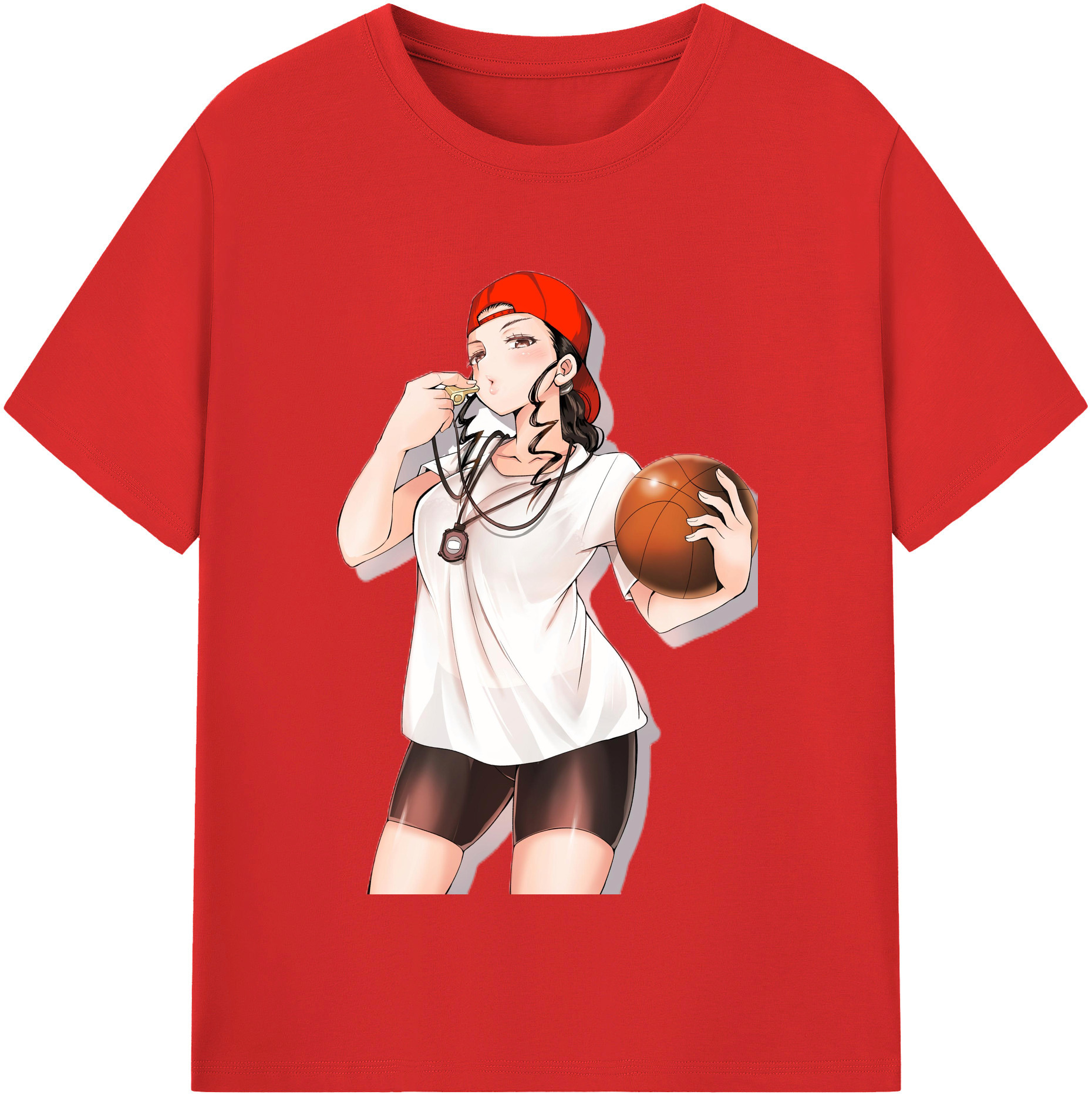 SLAM DUNK／スラムダンク 綿100％半袖Tシャツ（フロントプリント）