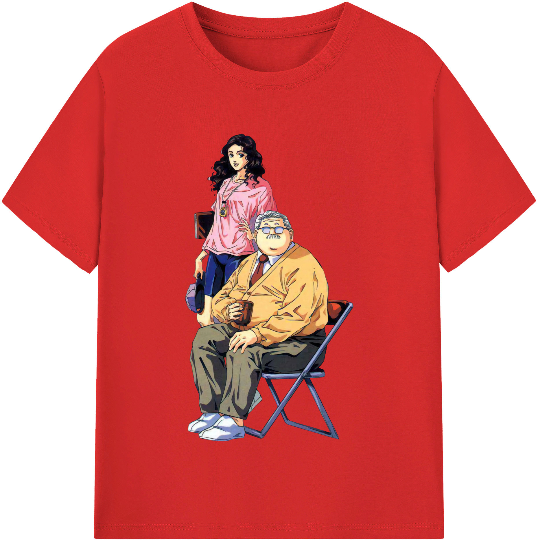 SLAM DUNK／スラムダンク 綿100％半袖Tシャツ（フロントプリント）
