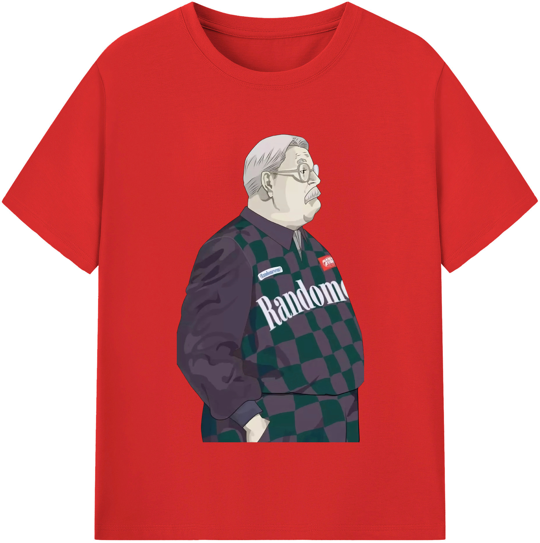 SLAM DUNK／スラムダンク 綿100％半袖Tシャツ（フロントプリント）