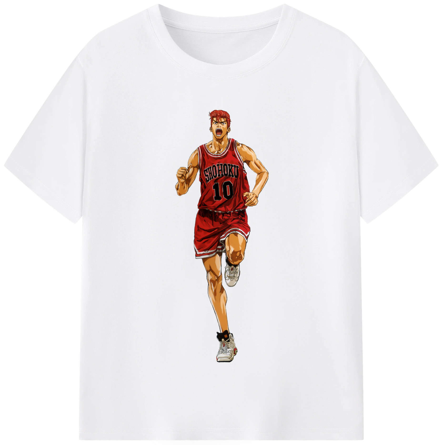 （画像用） SLAM DUNK／スラムダンク 綿100％半袖Tシャツ（フロントプリント）