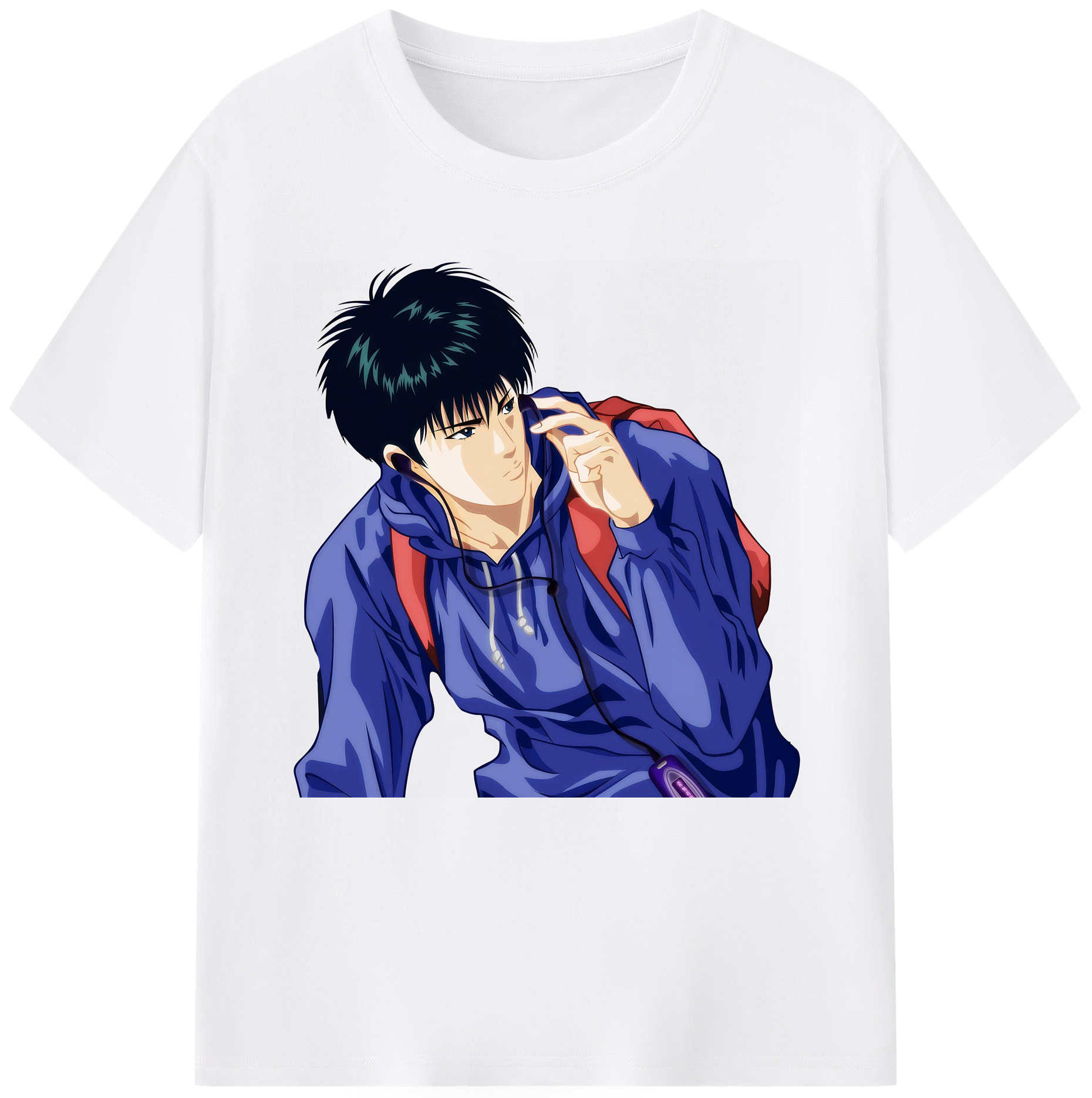 SLAM DUNK／スラムダンク 綿100％半袖Tシャツ（フロントプリント）
