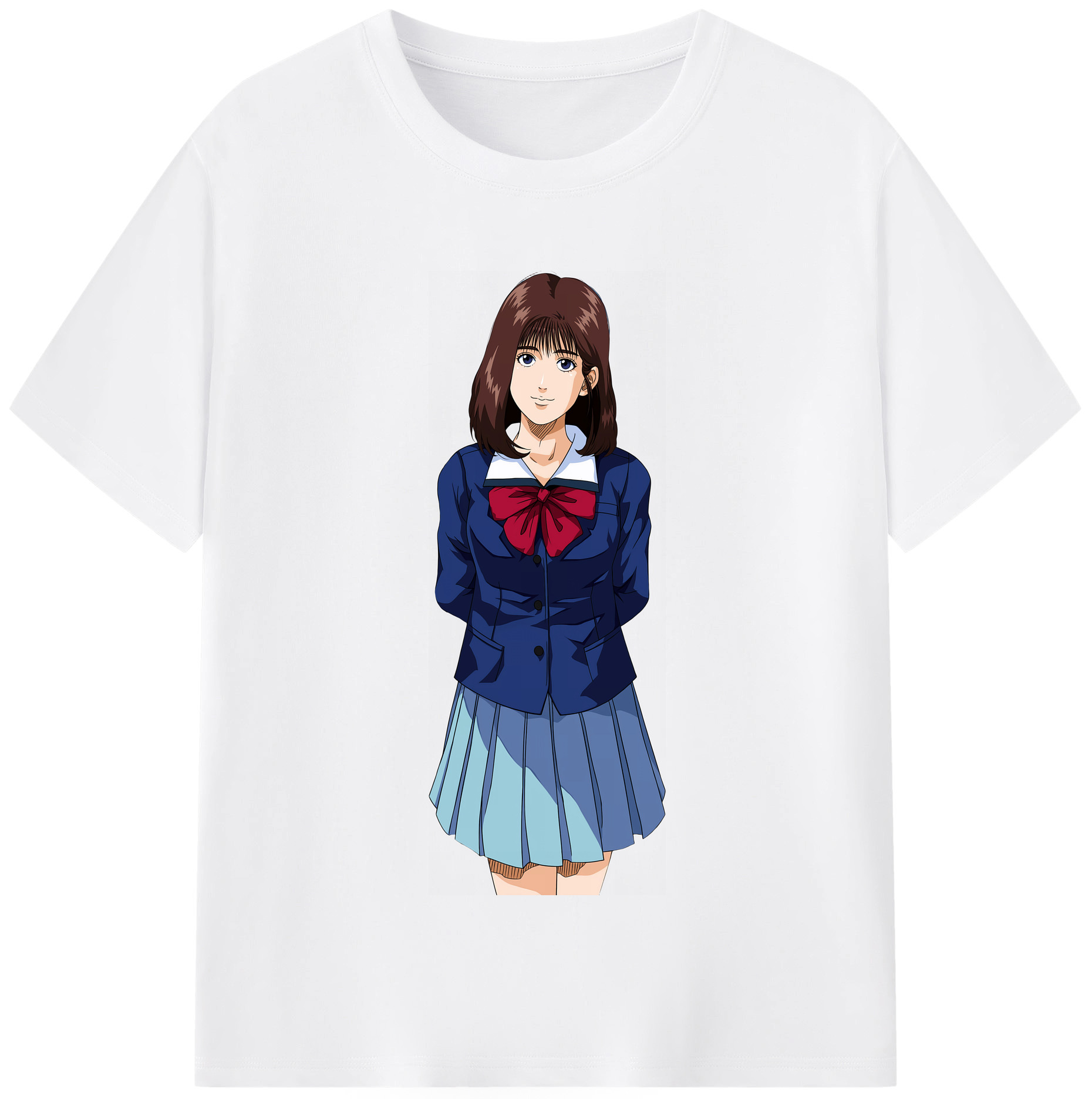 SLAM DUNK／スラムダンク 綿100％半袖Tシャツ（フロントプリント）