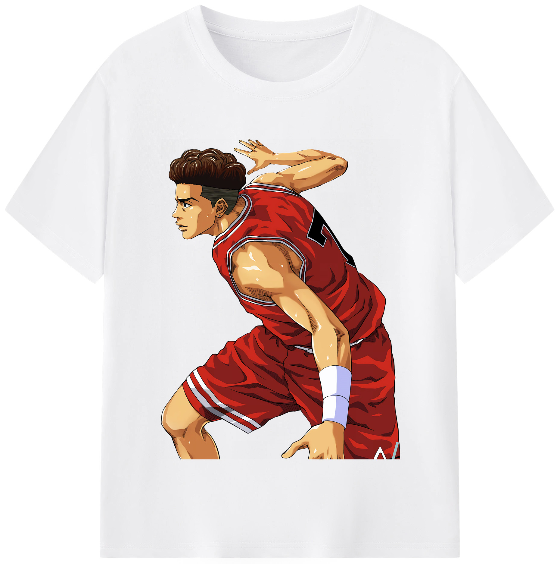 （画像用） SLAM DUNK／スラムダンク 綿100％半袖Tシャツ（フロントプリント）