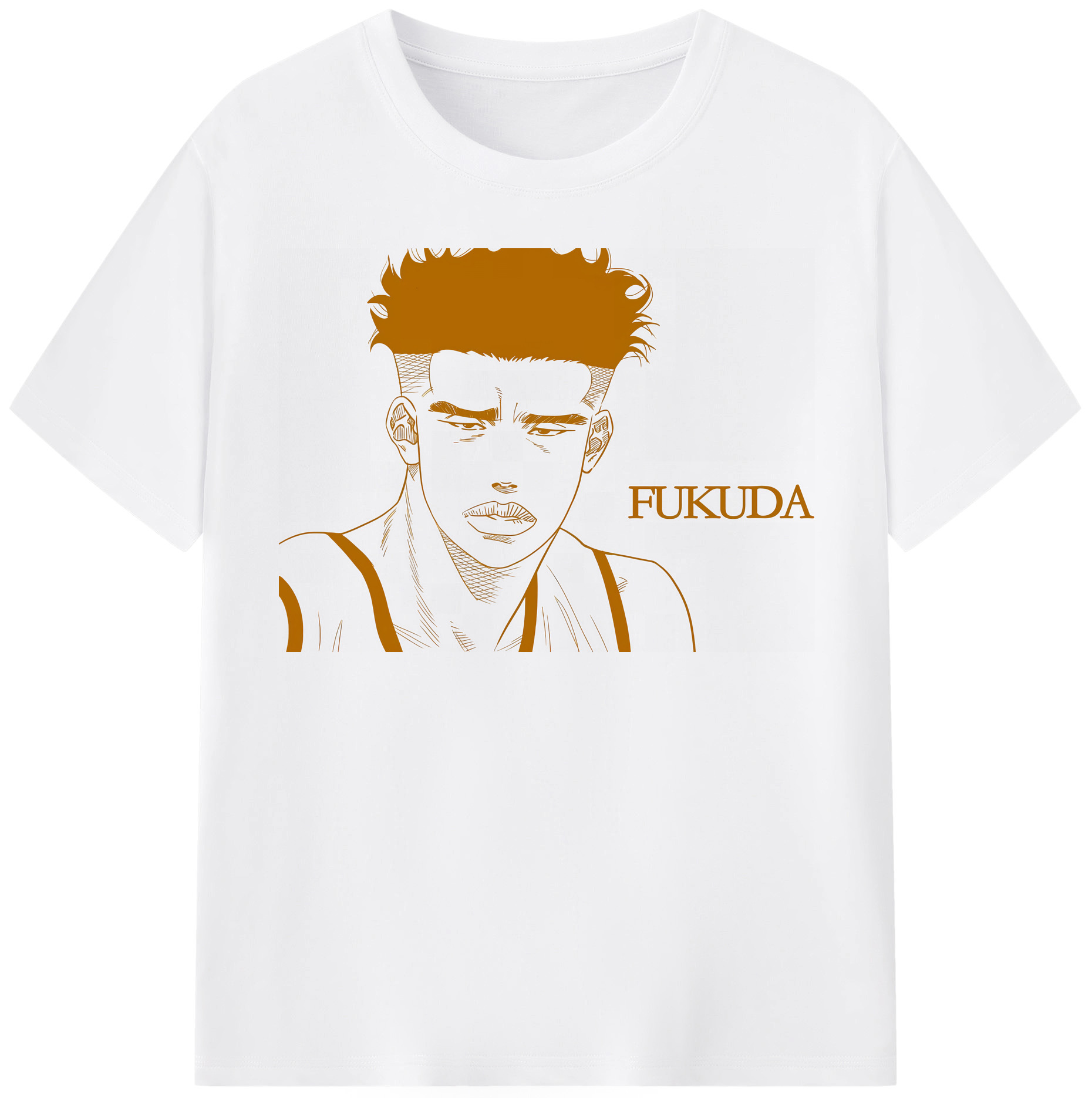 （画像用） SLAM DUNK／スラムダンク 綿100％半袖Tシャツ（フロントプリント）