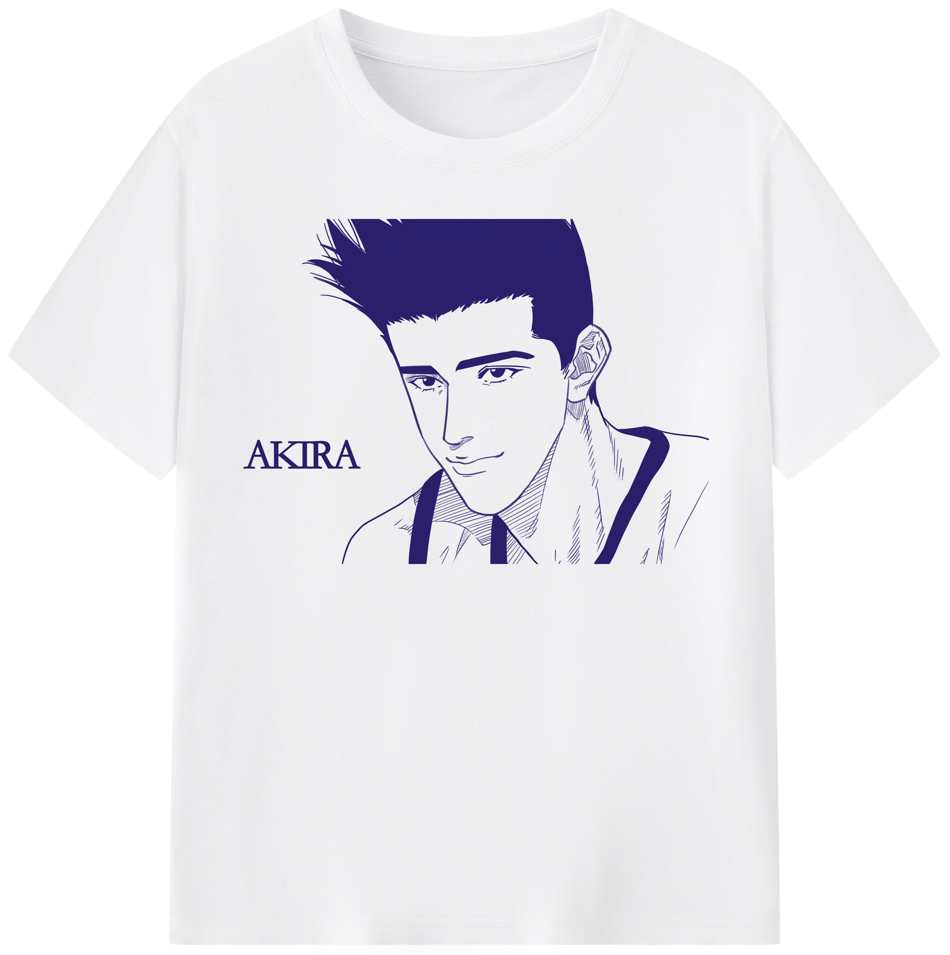 SLAM DUNK／スラムダンク 綿100％半袖Tシャツ（フロントプリント）