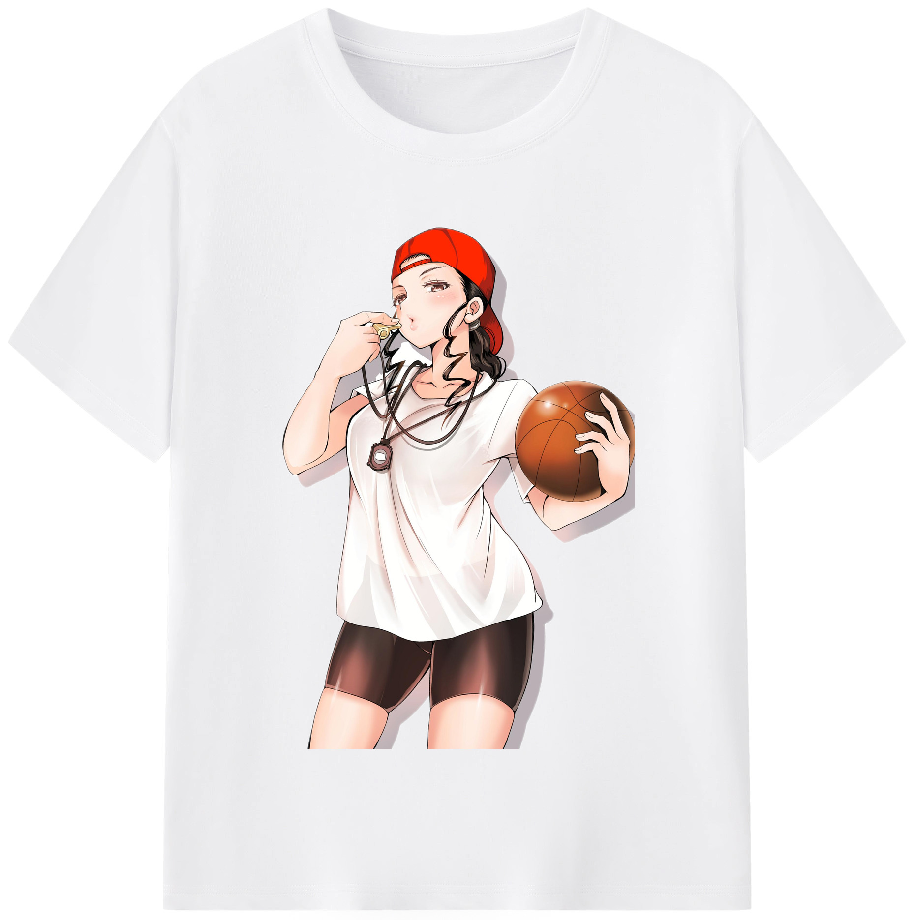 SLAM DUNK／スラムダンク 綿100％半袖Tシャツ（フロントプリント）