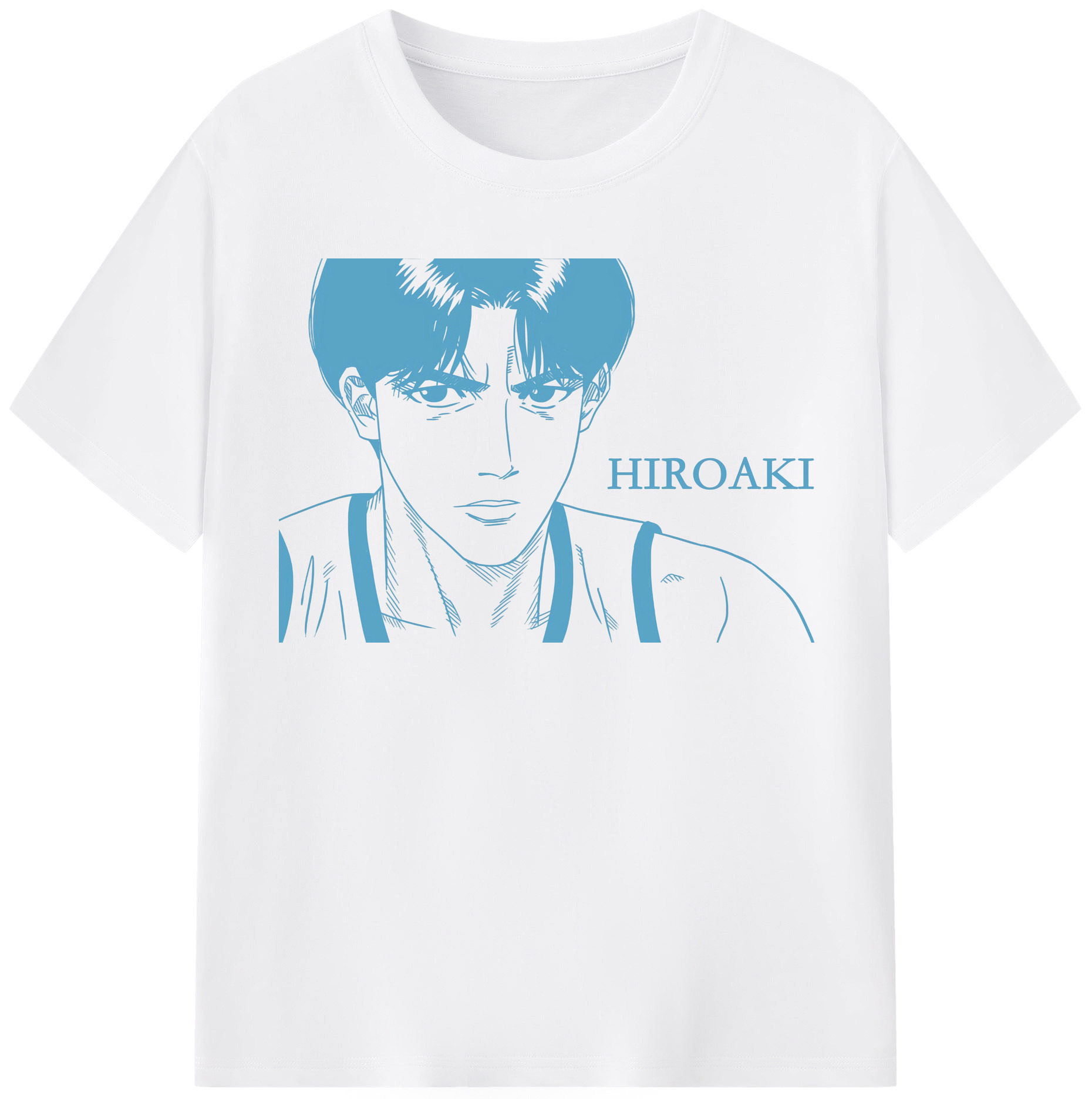 SLAM DUNK／スラムダンク 綿100％半袖Tシャツ（フロントプリント）