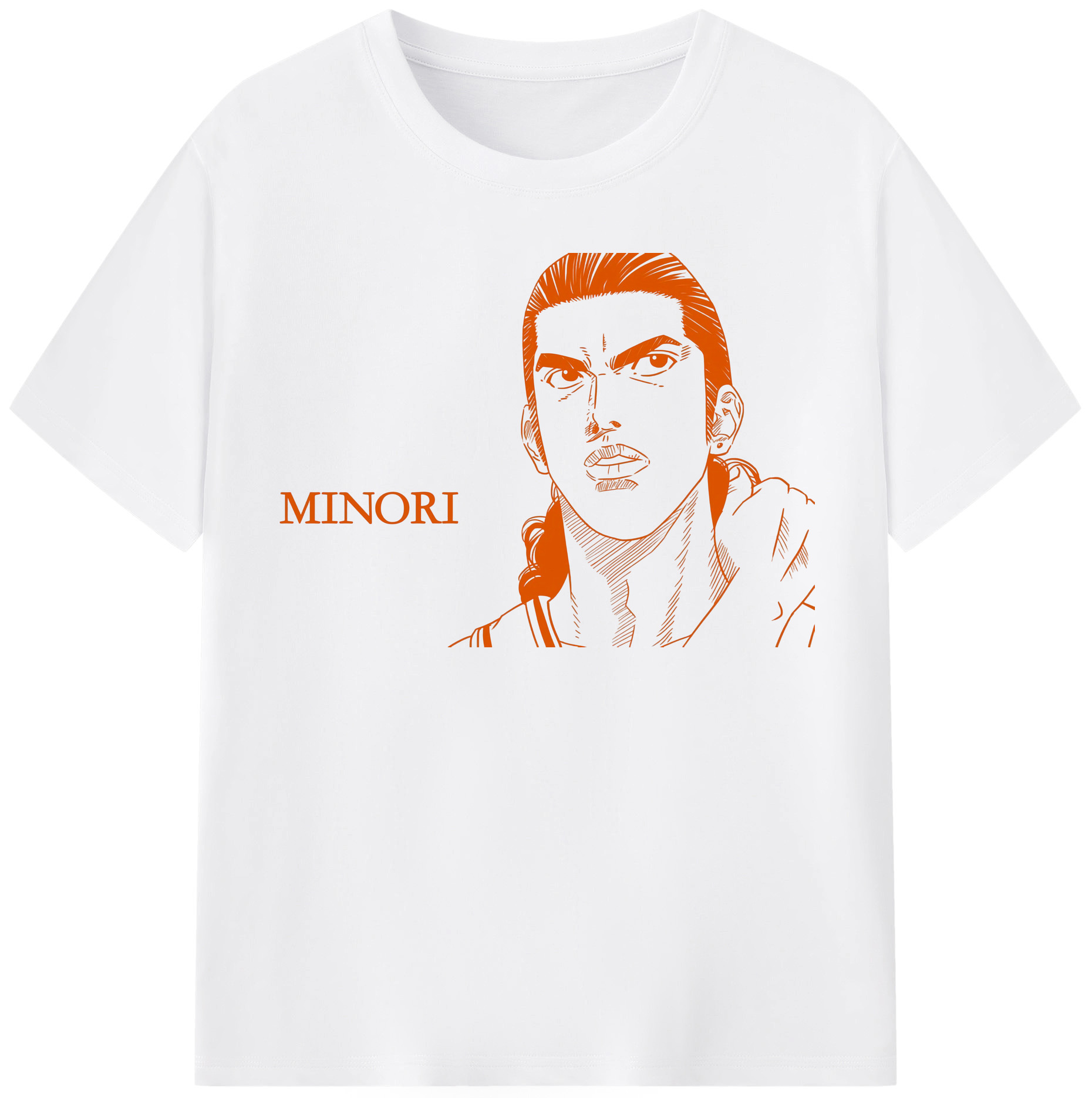 SLAM DUNK／スラムダンク 綿100％半袖Tシャツ（フロントプリント）