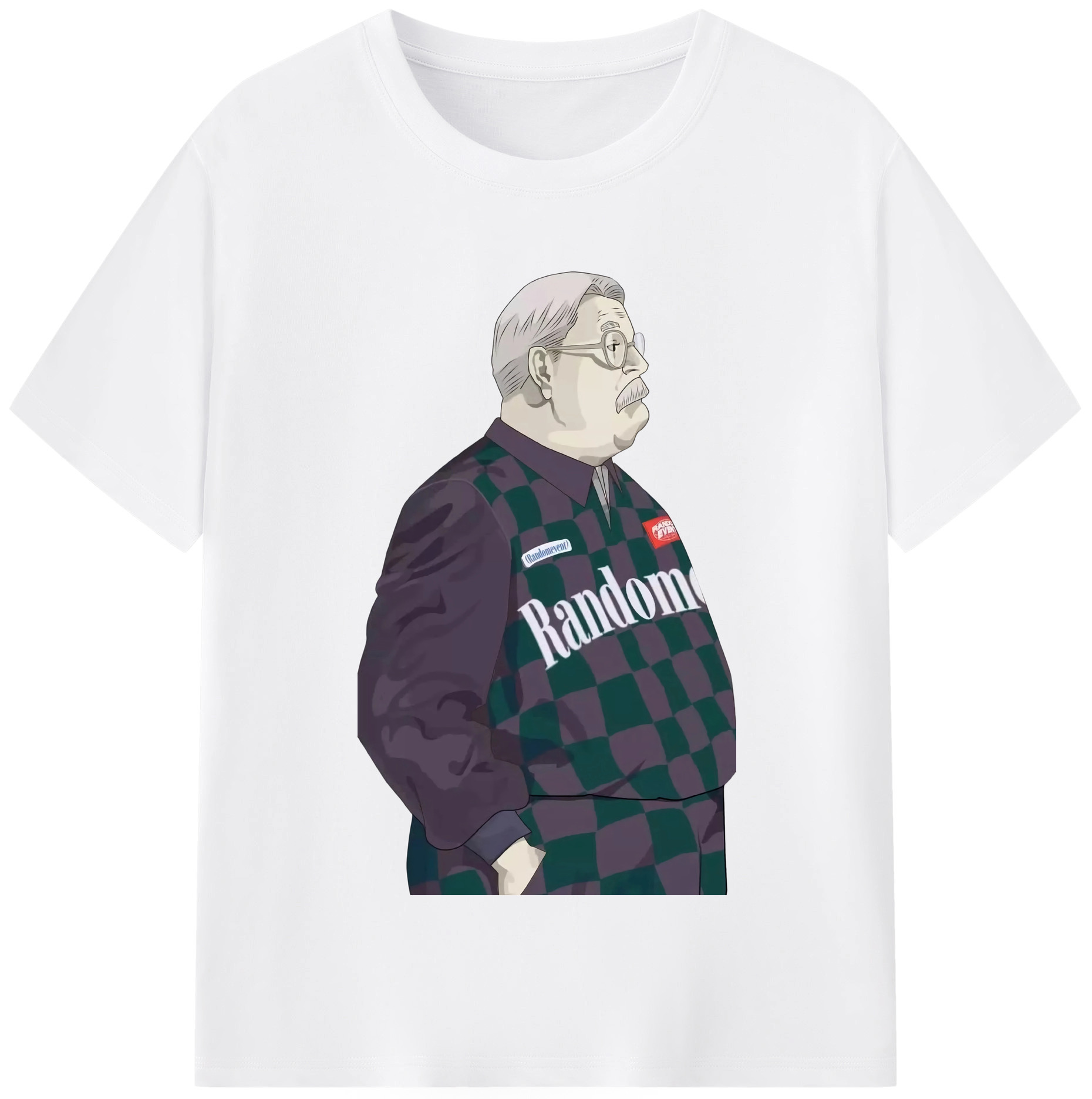 SLAM DUNK／スラムダンク 綿100％半袖Tシャツ（フロントプリント）