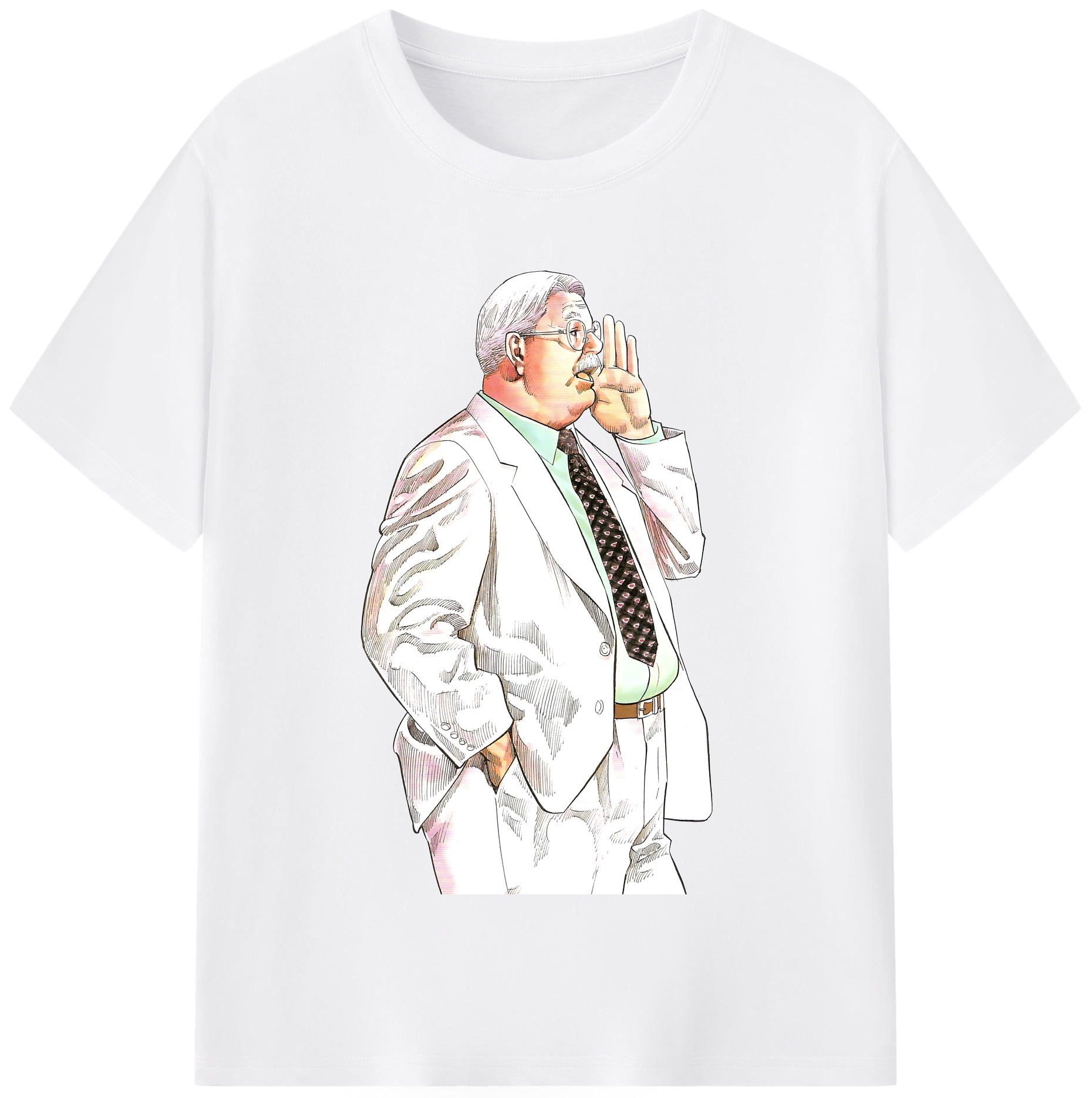 SLAM DUNK／スラムダンク 綿100％半袖Tシャツ（フロントプリント）