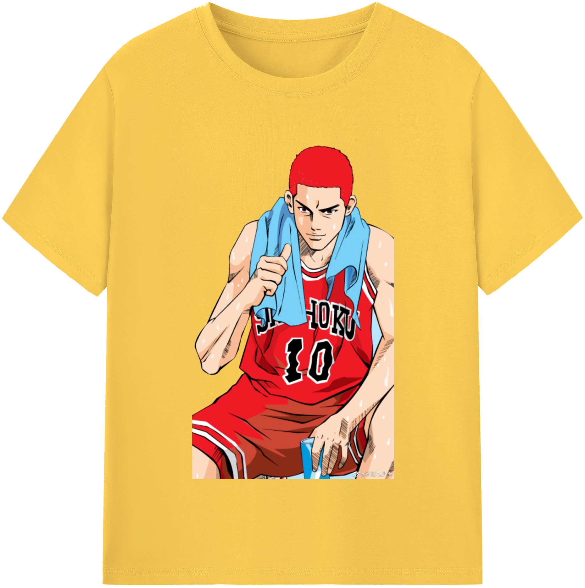 （画像用） SLAM DUNK／スラムダンク 綿100％半袖Tシャツ（フロントプリント）