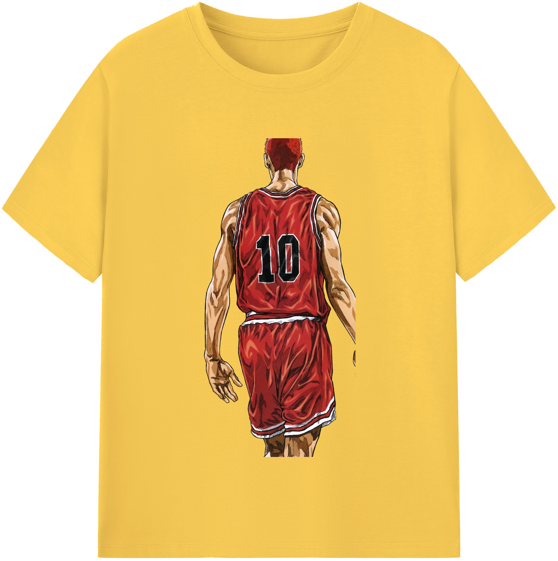 SLAM DUNK／スラムダンク 綿100％半袖Tシャツ（フロントプリント）