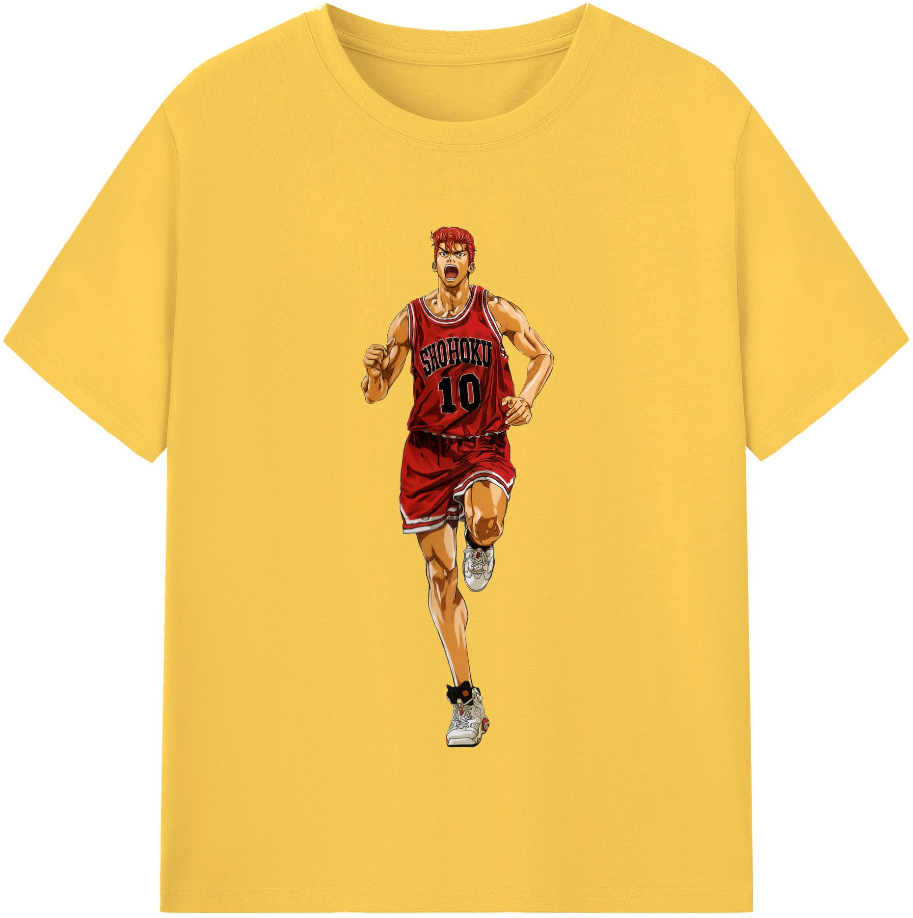 （画像用） SLAM DUNK／スラムダンク 綿100％半袖Tシャツ（フロントプリント）