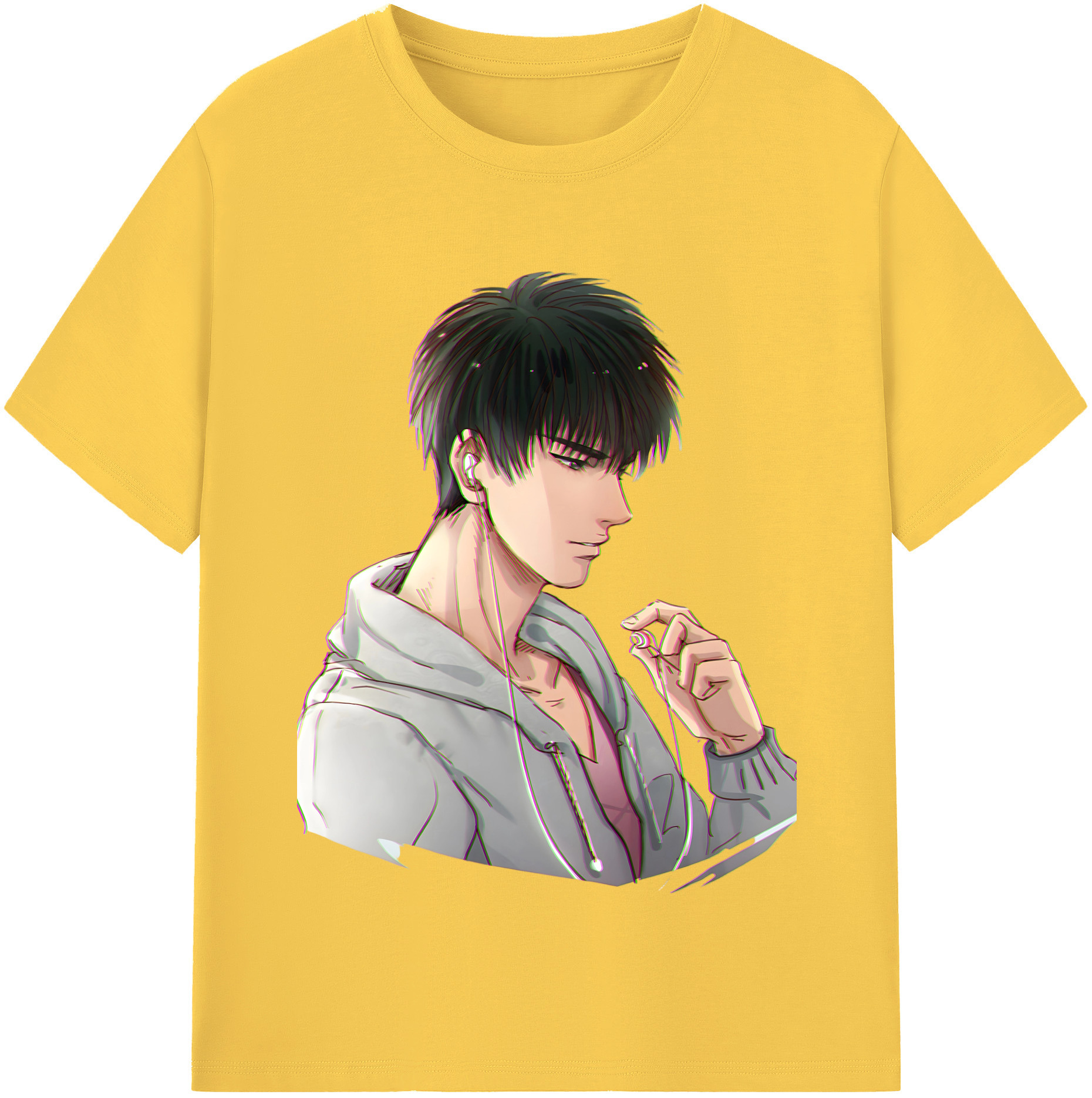SLAM DUNK／スラムダンク 綿100％半袖Tシャツ（フロントプリント）