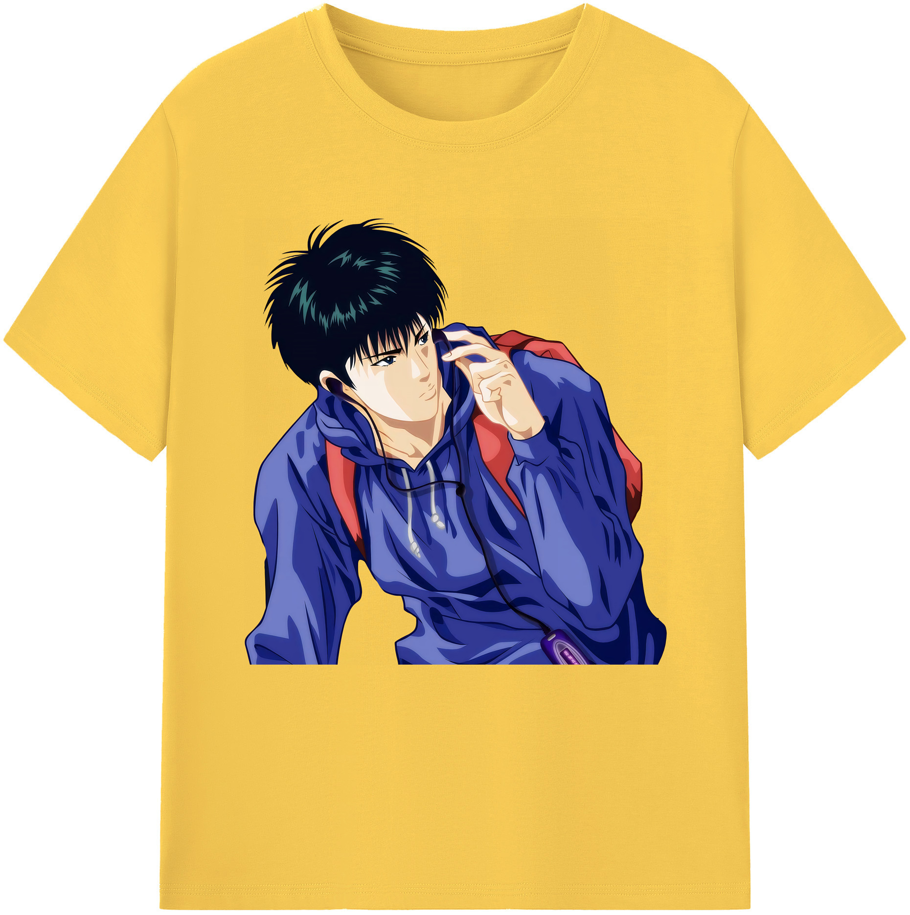 SLAM DUNK／スラムダンク 綿100％半袖Tシャツ（フロントプリント）