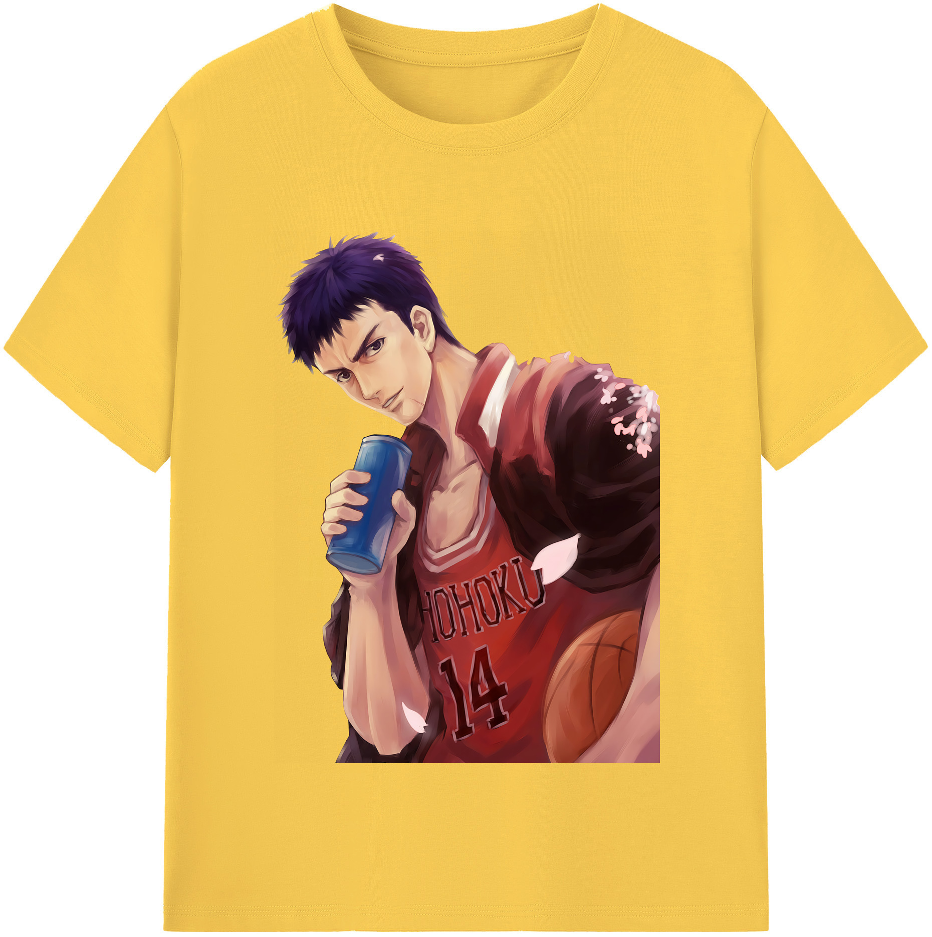 （画像用） SLAM DUNK／スラムダンク 綿100％半袖Tシャツ（フロントプリント）