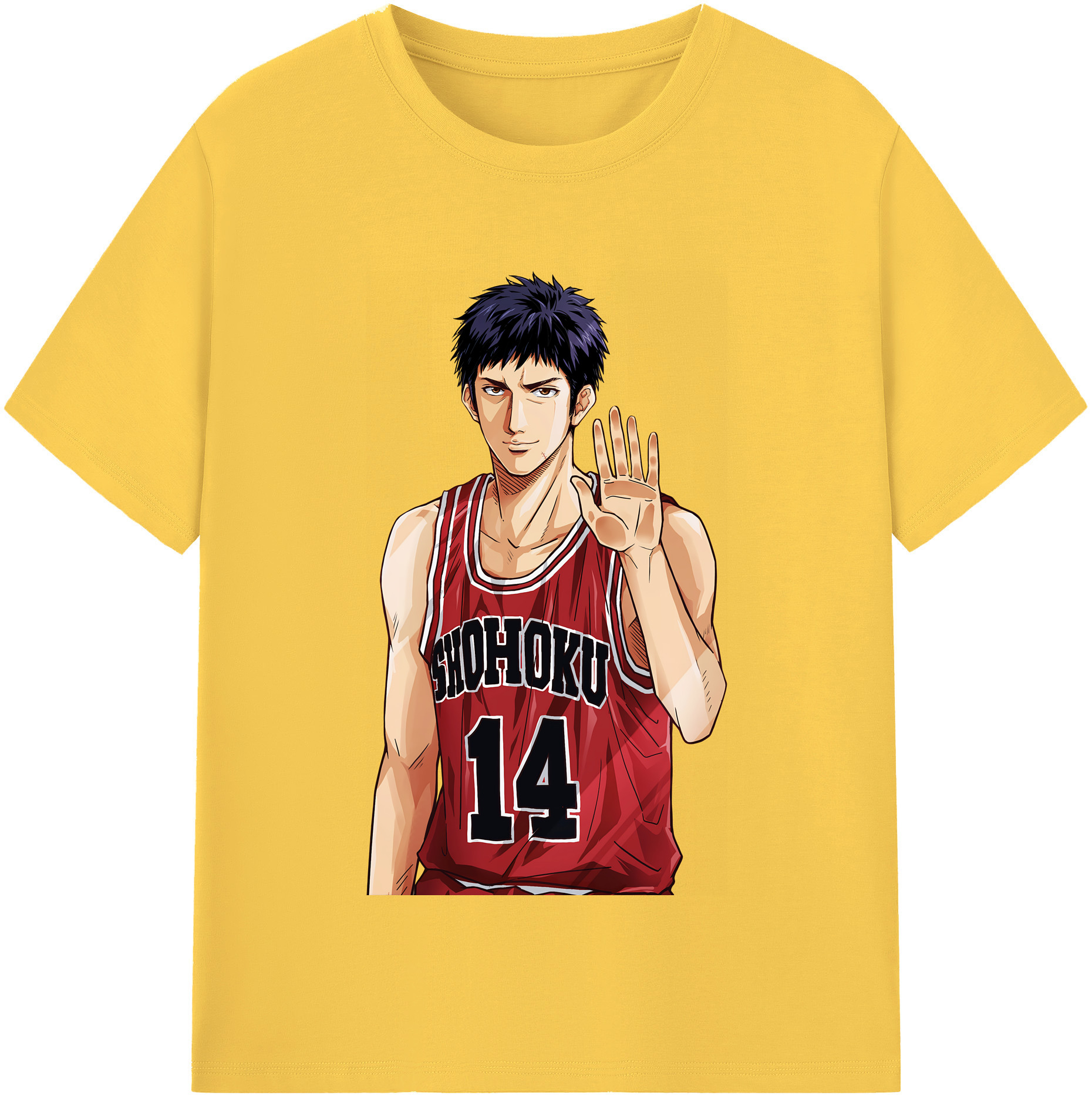 （画像用） SLAM DUNK／スラムダンク 綿100％半袖Tシャツ（フロントプリント）