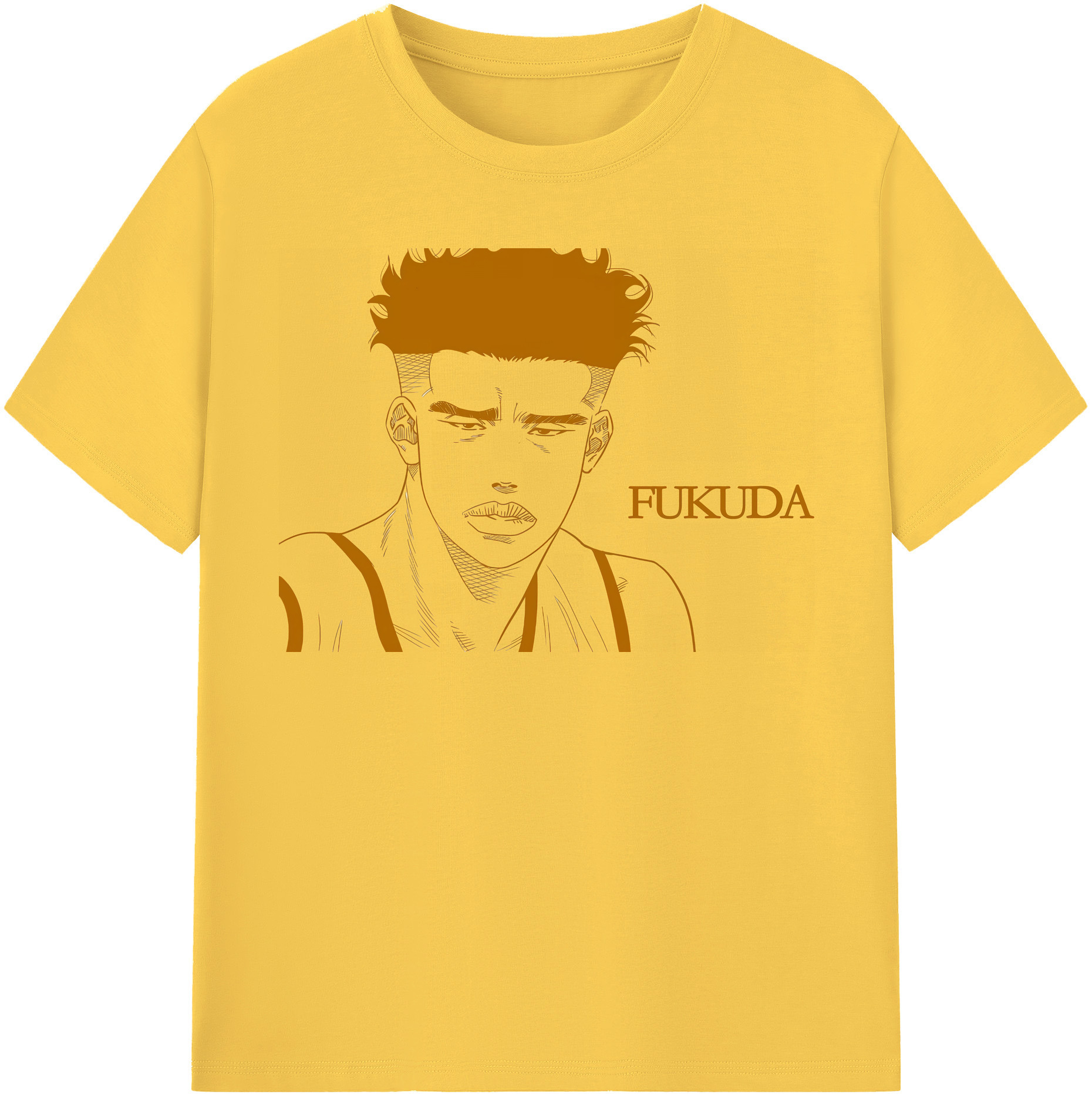 （画像用） SLAM DUNK／スラムダンク 綿100％半袖Tシャツ（フロントプリント）