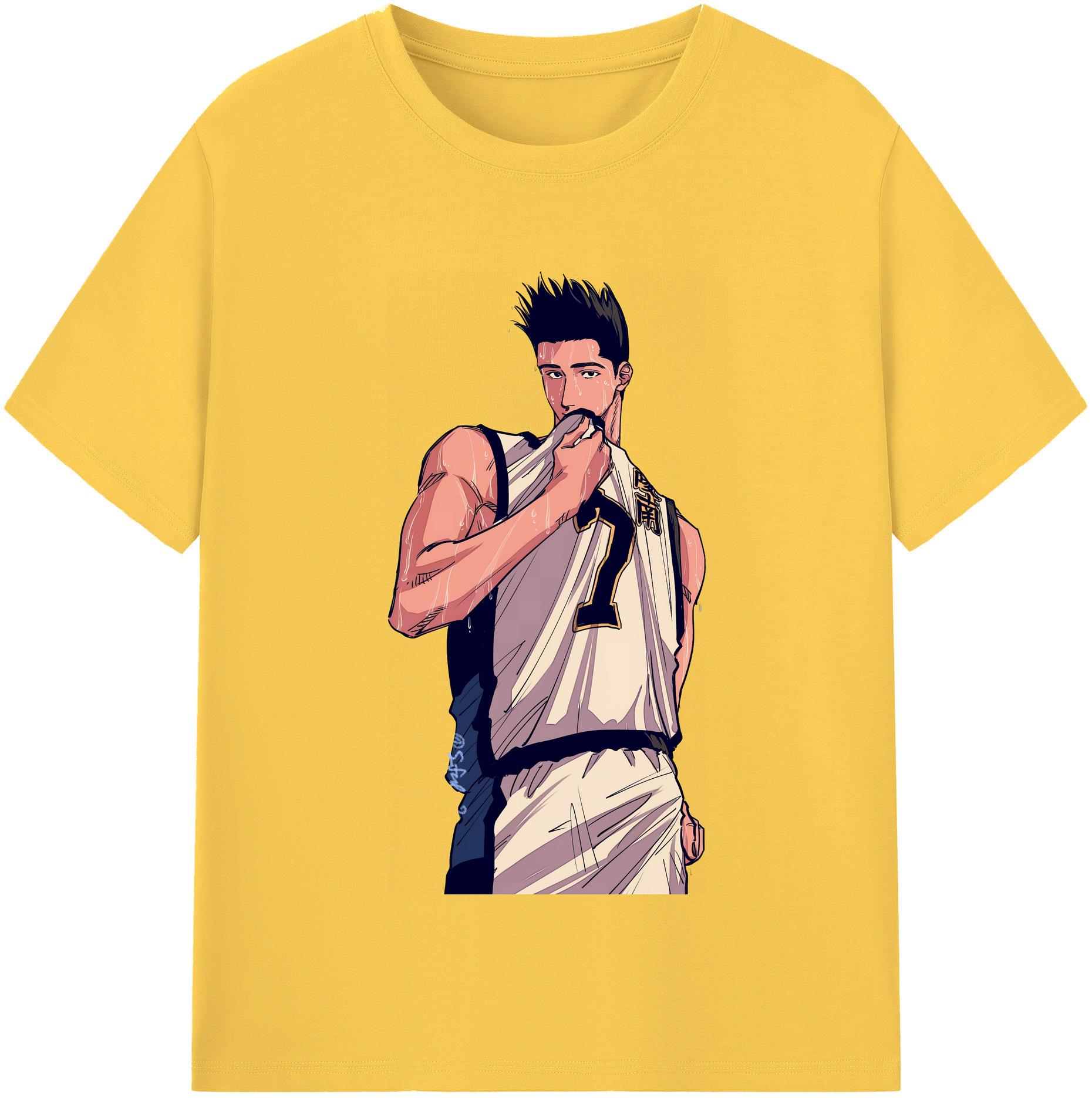 （画像用） SLAM DUNK／スラムダンク 綿100％半袖Tシャツ（フロントプリント）