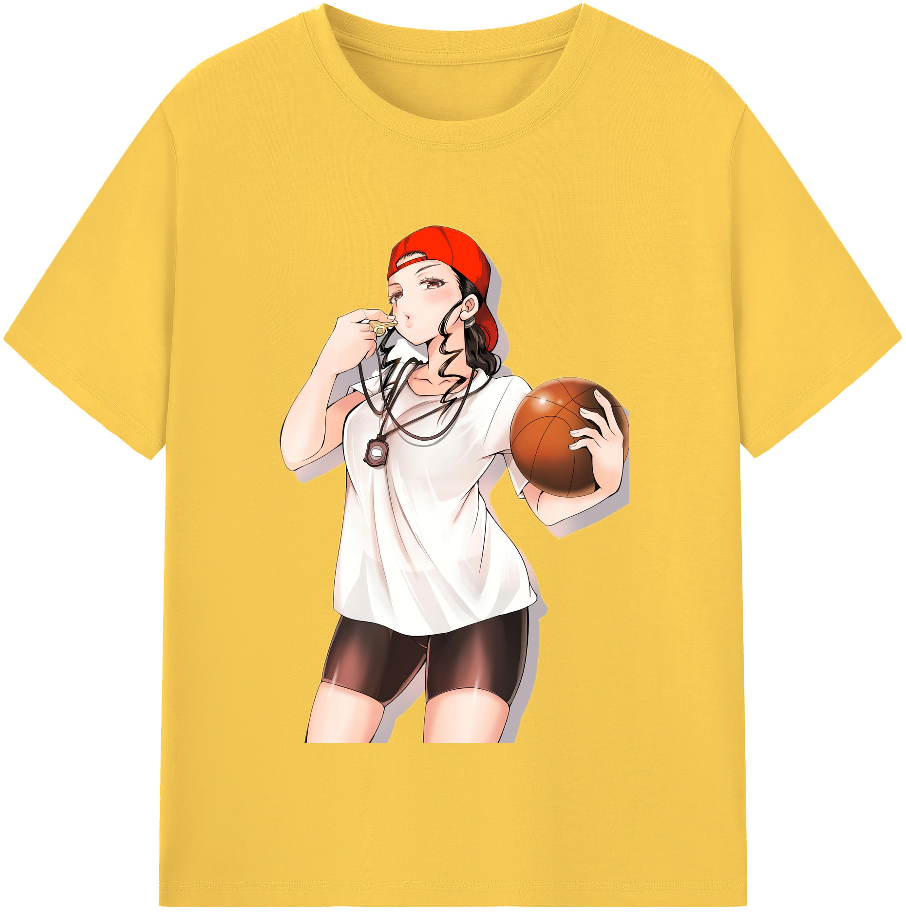 SLAM DUNK／スラムダンク 綿100％半袖Tシャツ（フロントプリント）
