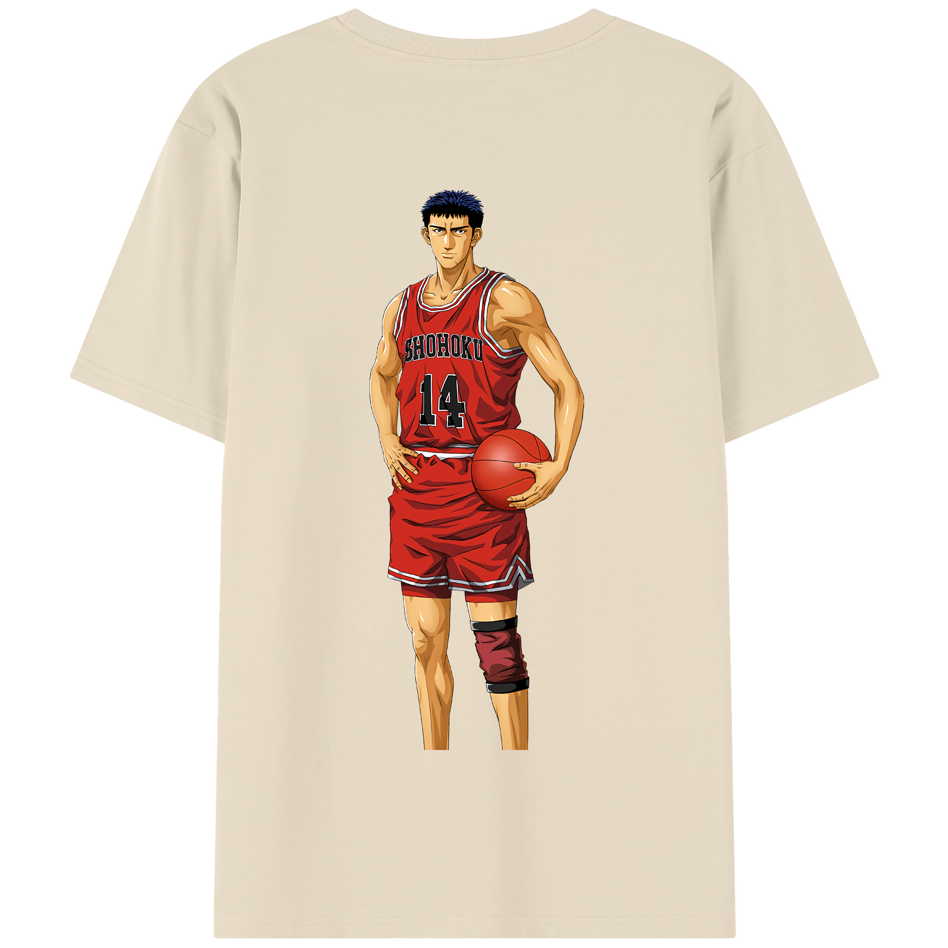 SLAM DUNK／スラムダンク 綿100％半袖Tシャツ（背面プリント）