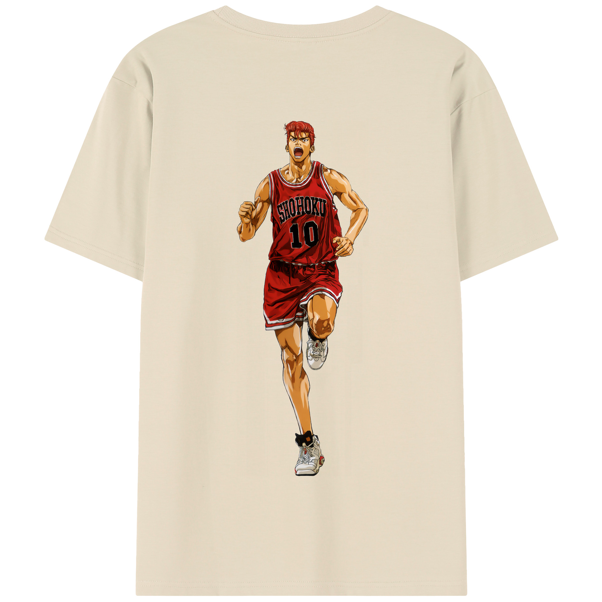 SLAM DUNK／スラムダンク 綿100％半袖Tシャツ（背面プリント）