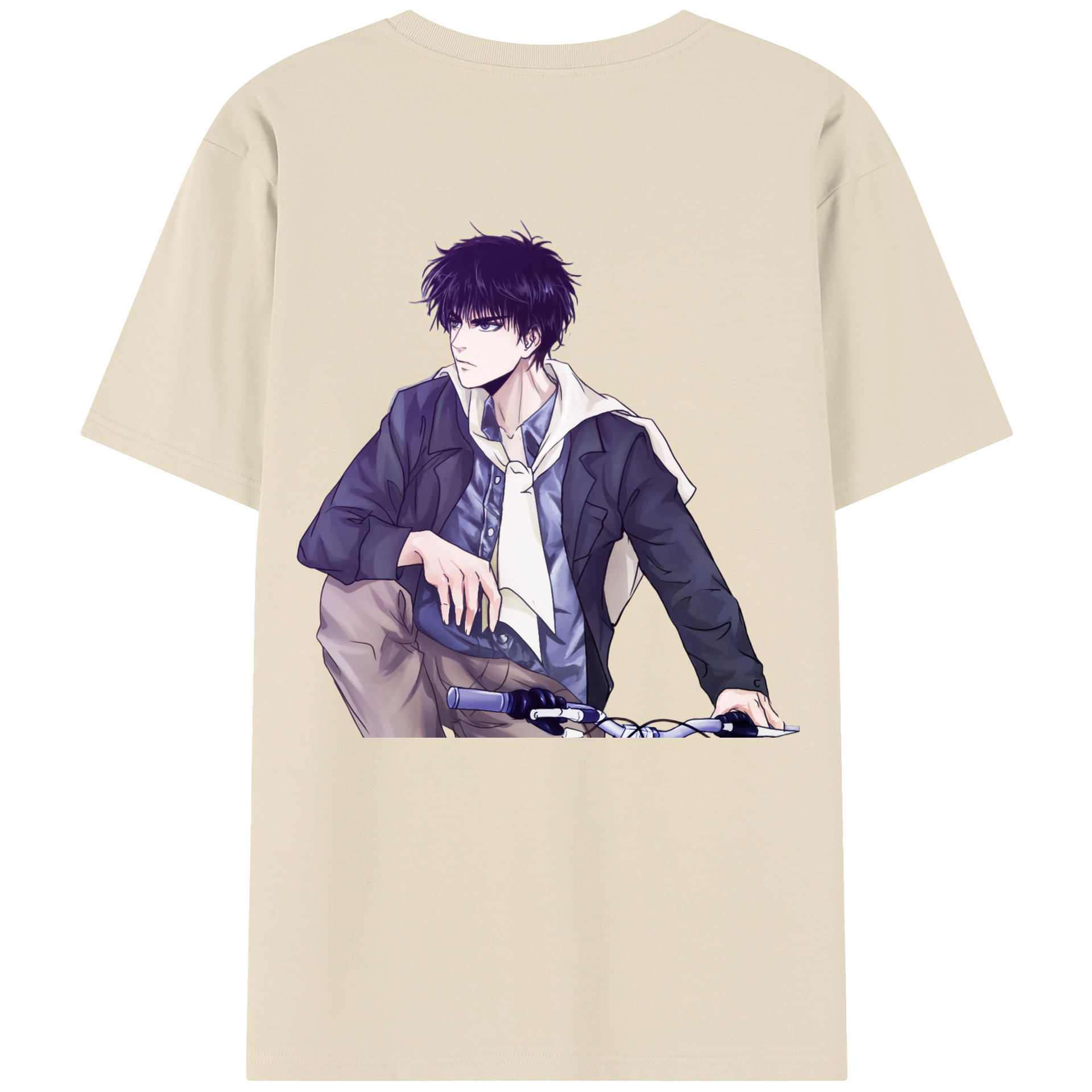 SLAM DUNK／スラムダンク 綿100％半袖Tシャツ（背面プリント）