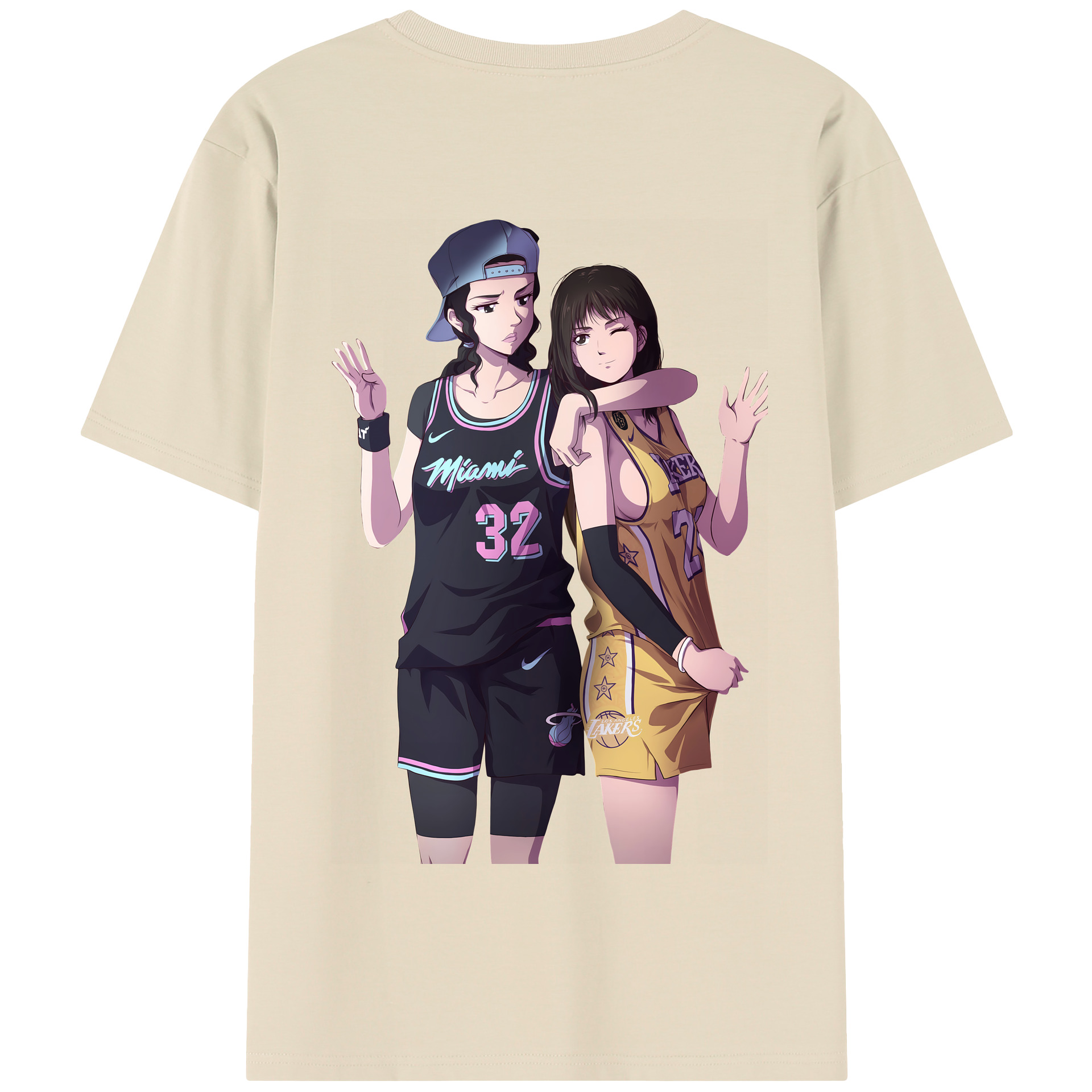 （画像用） SLAM DUNK／スラムダンク 綿100％半袖Tシャツ（背面プリント）