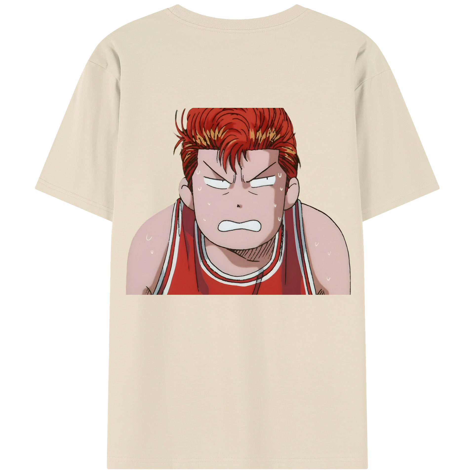 SLAM DUNK／スラムダンク 綿100％半袖Tシャツ（背面プリント）