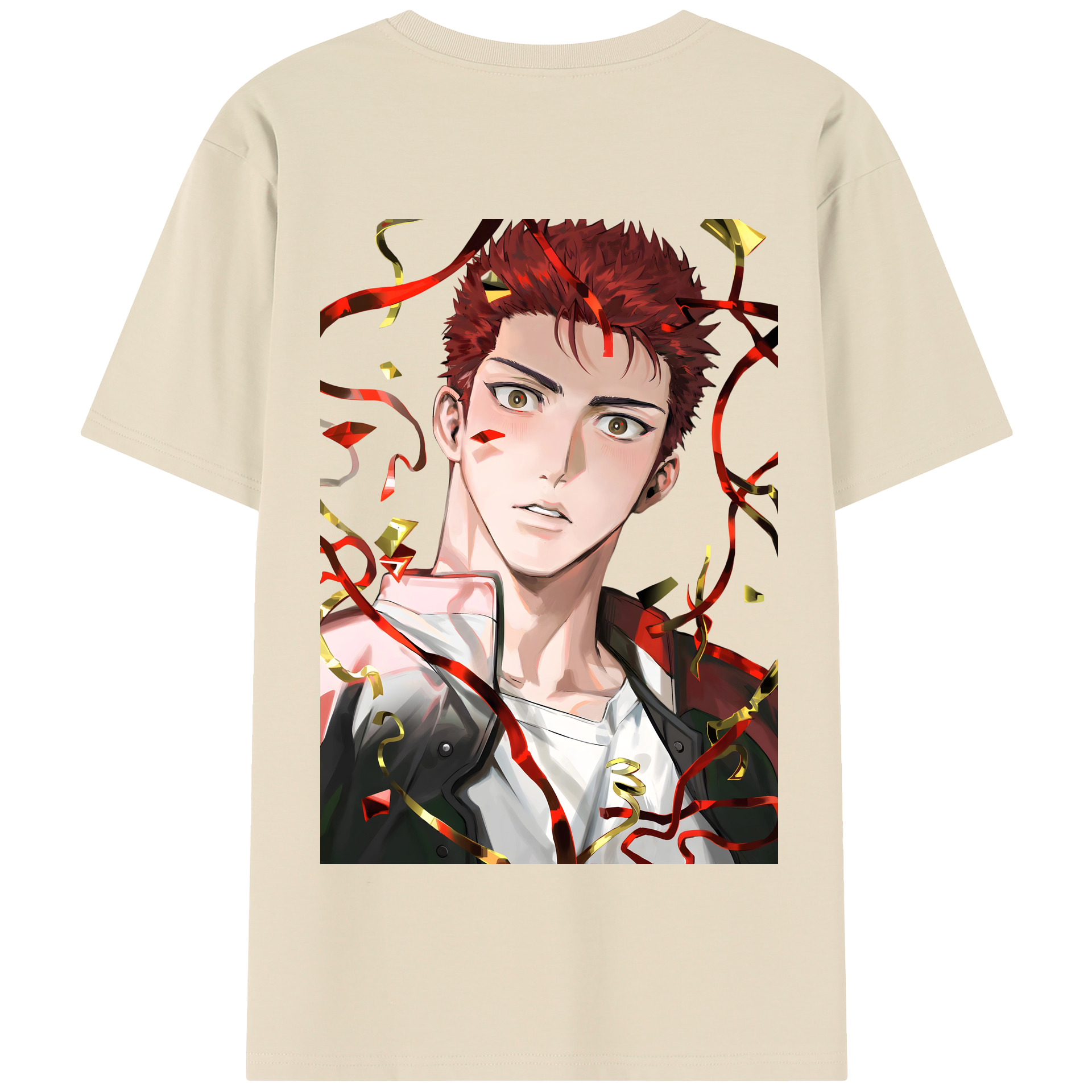 SLAM DUNK／スラムダンク 綿100％半袖Tシャツ（背面プリント）