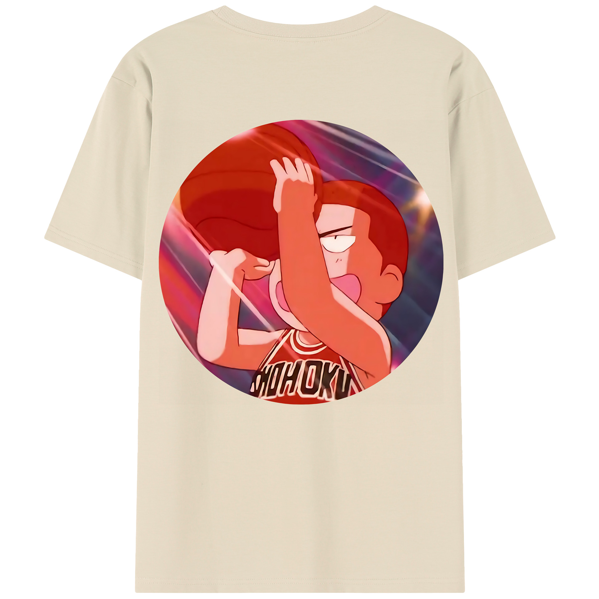 （画像用） SLAM DUNK／スラムダンク 綿100％半袖Tシャツ（背面プリント）