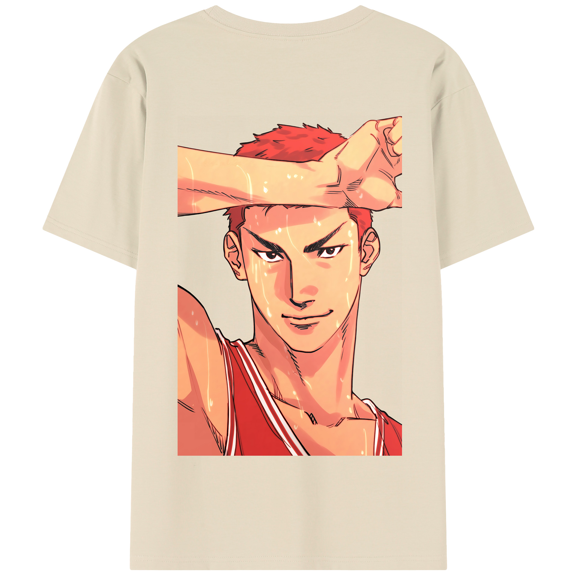 （画像用） SLAM DUNK／スラムダンク 綿100％半袖Tシャツ（背面プリント）