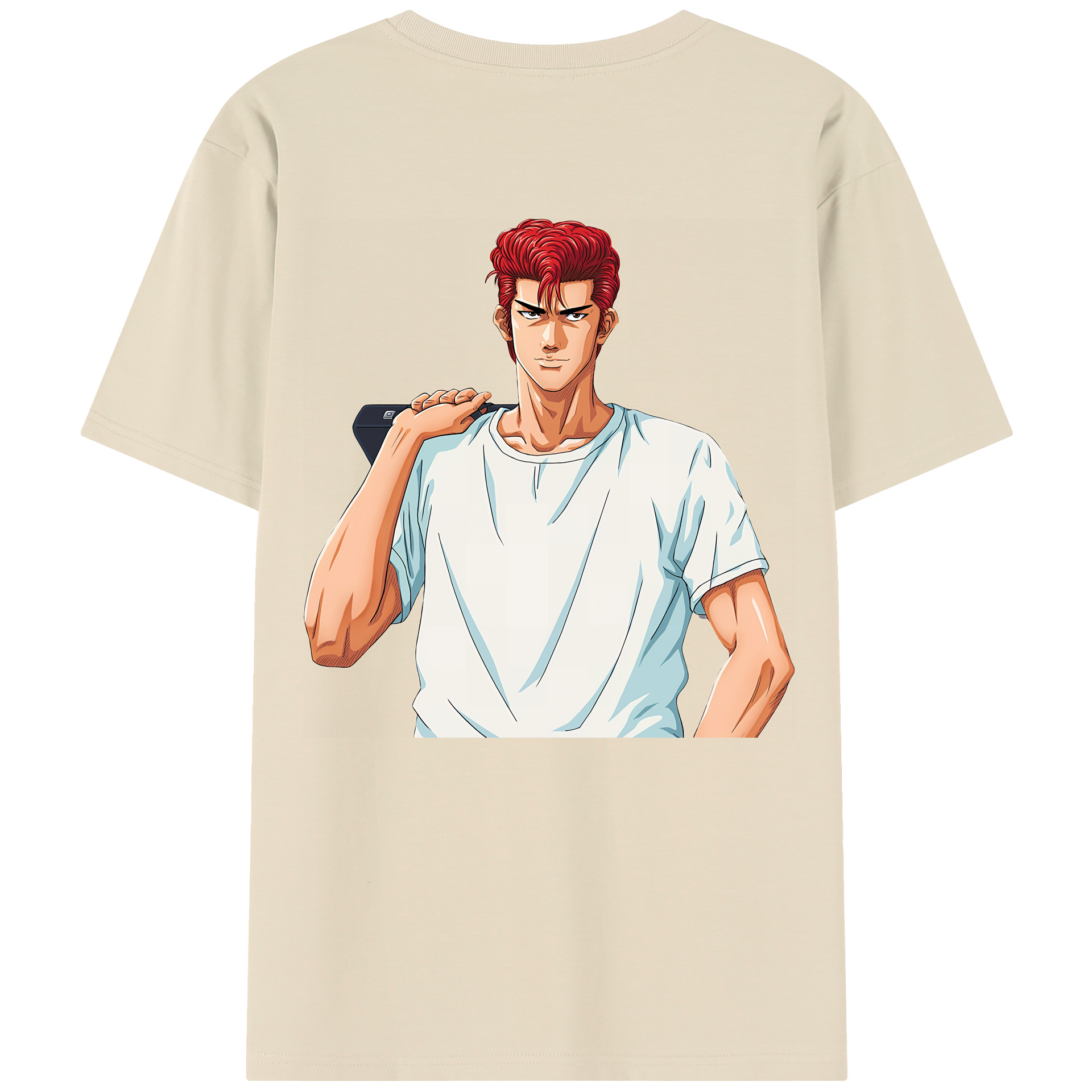 SLAM DUNK／スラムダンク 綿100％半袖Tシャツ（背面プリント）