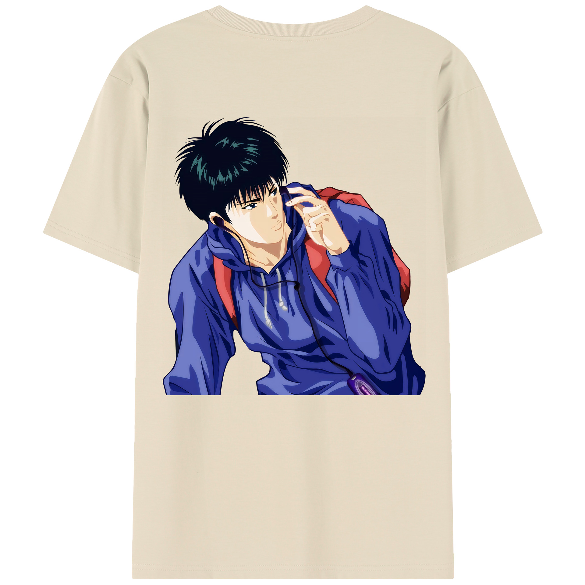 SLAM DUNK／スラムダンク 綿100％半袖Tシャツ（背面プリント）