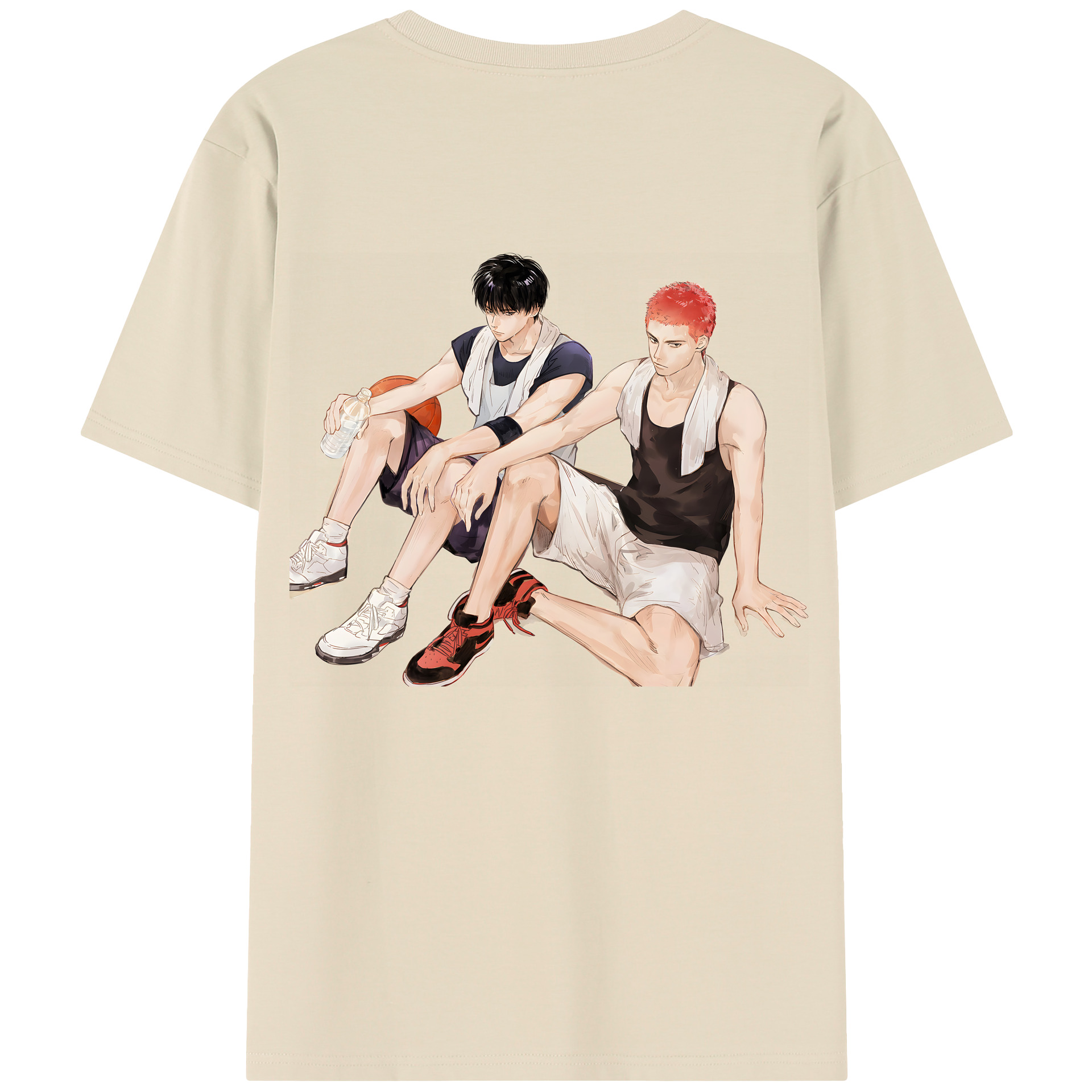 （画像用） SLAM DUNK／スラムダンク 綿100％半袖Tシャツ（背面プリント）