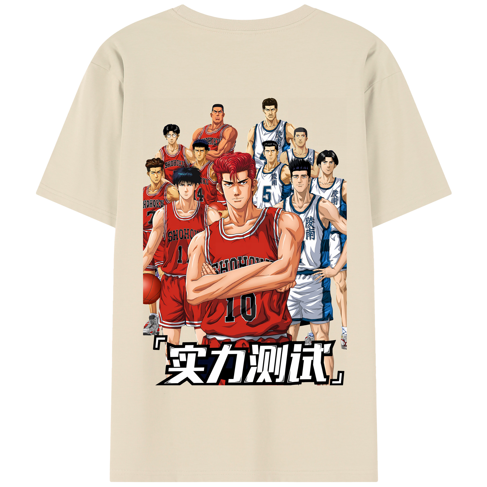 （画像用） SLAM DUNK／スラムダンク 綿100％半袖Tシャツ（背面プリント）