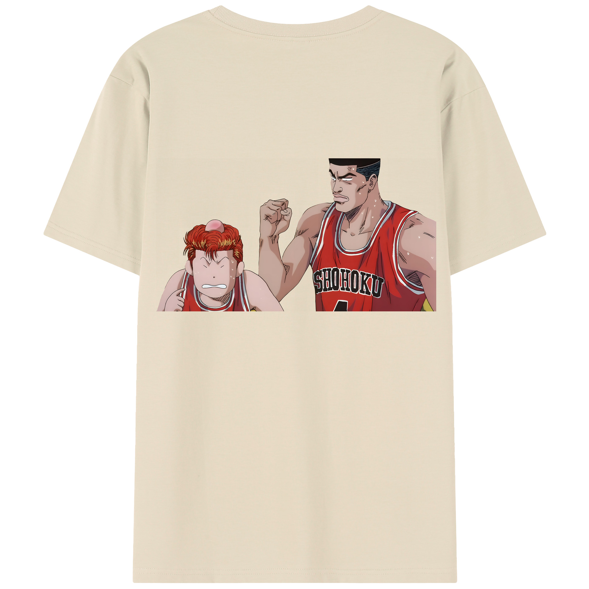 （画像用） SLAM DUNK／スラムダンク 綿100％半袖Tシャツ（背面プリント）