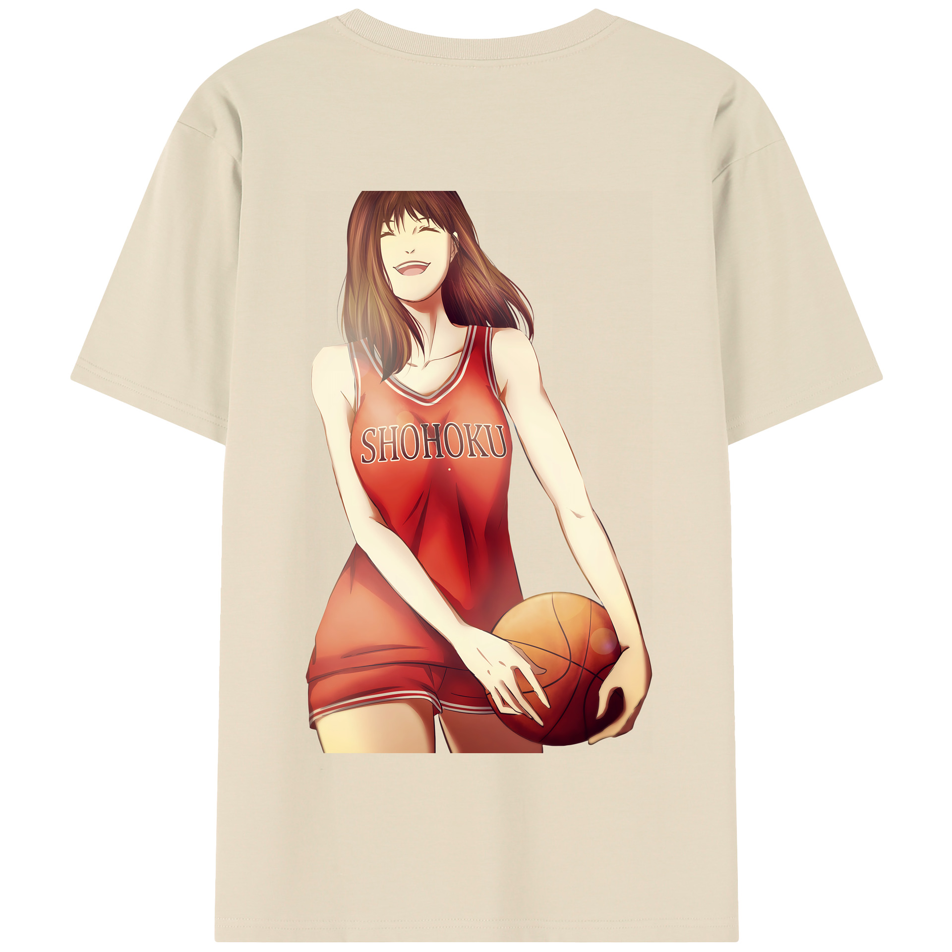 SLAM DUNK／スラムダンク 綿100％半袖Tシャツ（背面プリント）