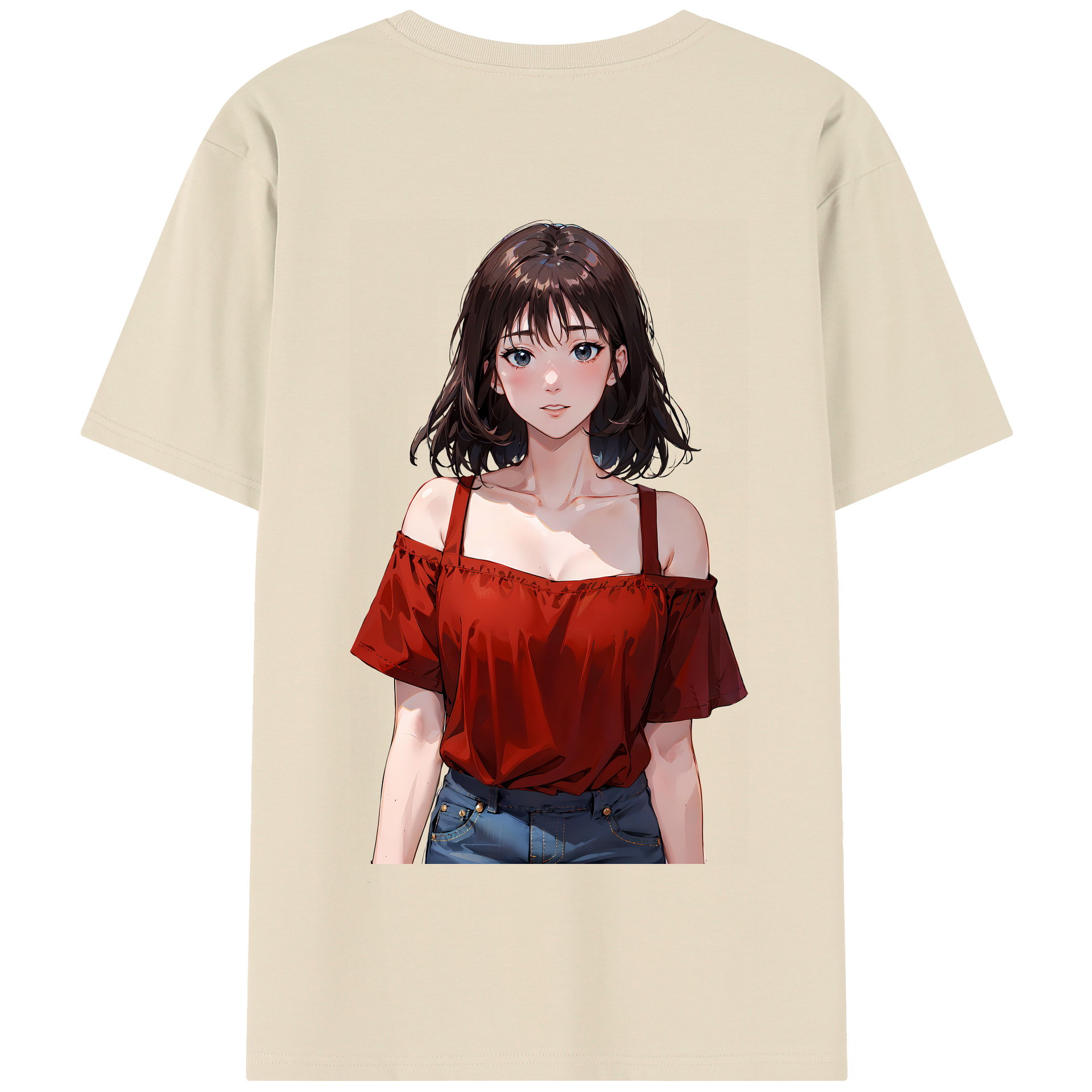 SLAM DUNK／スラムダンク 綿100％半袖Tシャツ（背面プリント）
