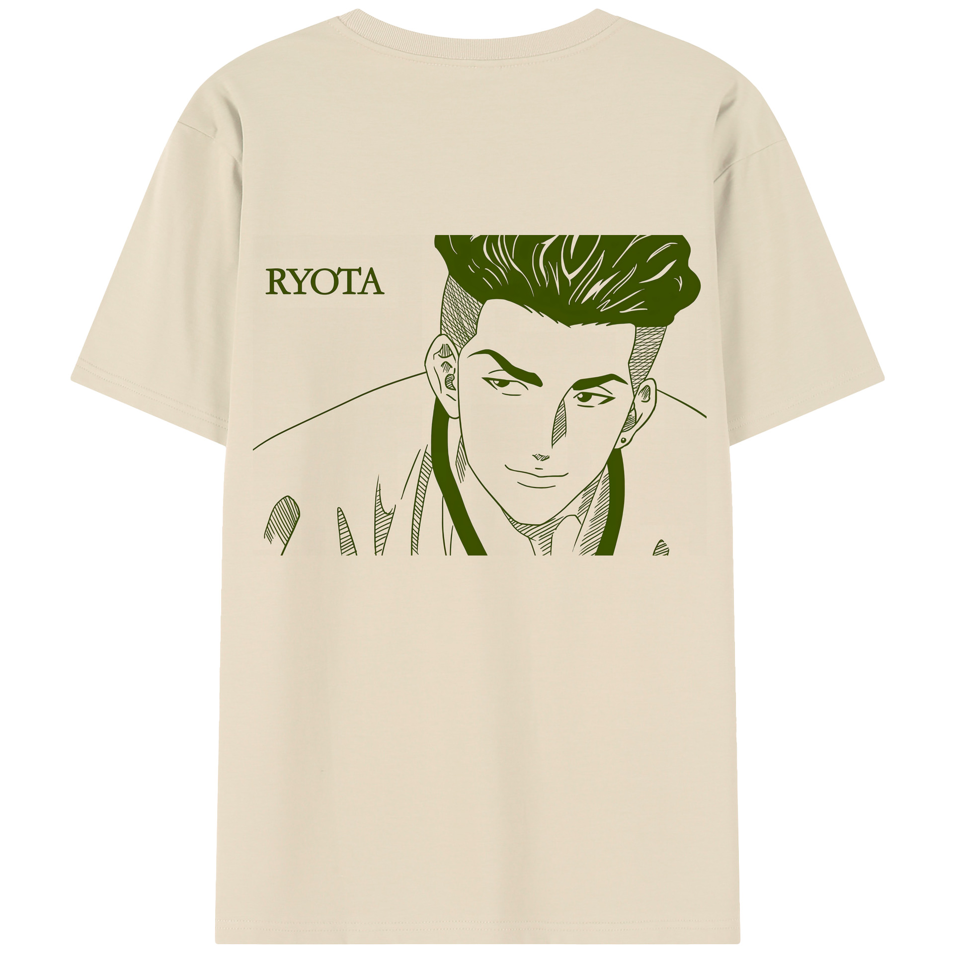 SLAM DUNK／スラムダンク 綿100％半袖Tシャツ（背面プリント）