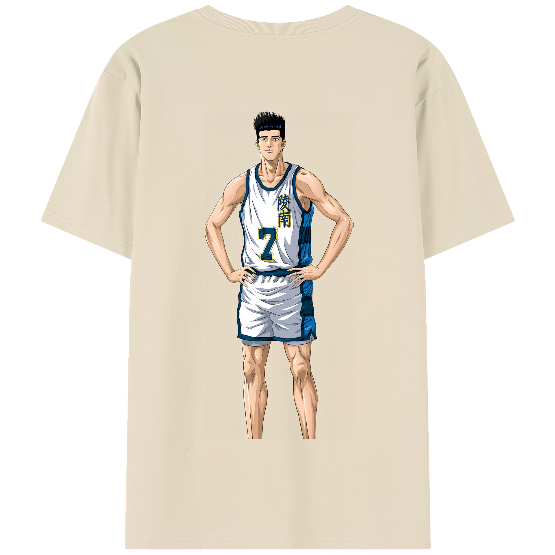 （画像用） SLAM DUNK／スラムダンク 綿100％半袖Tシャツ（背面プリント）