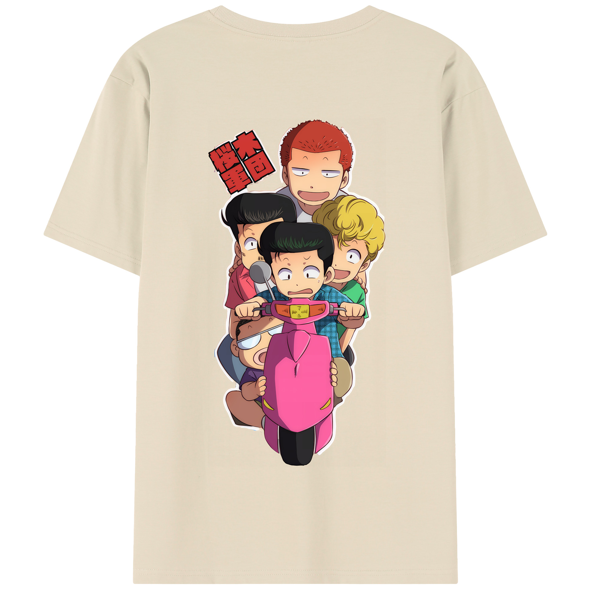 SLAM DUNK／スラムダンク 綿100％半袖Tシャツ（背面プリント）