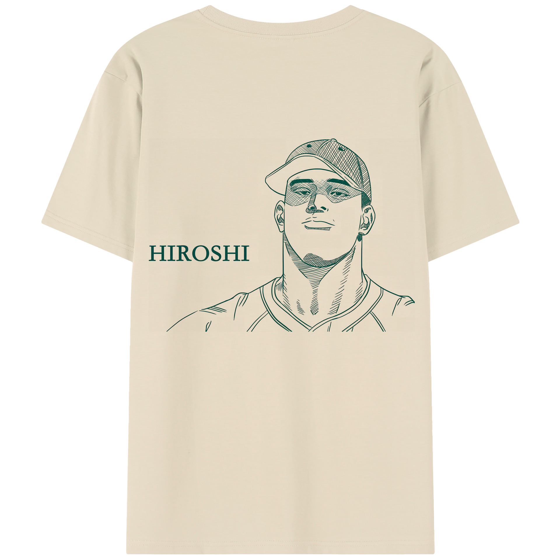 SLAM DUNK／スラムダンク 綿100％半袖Tシャツ（背面プリント）
