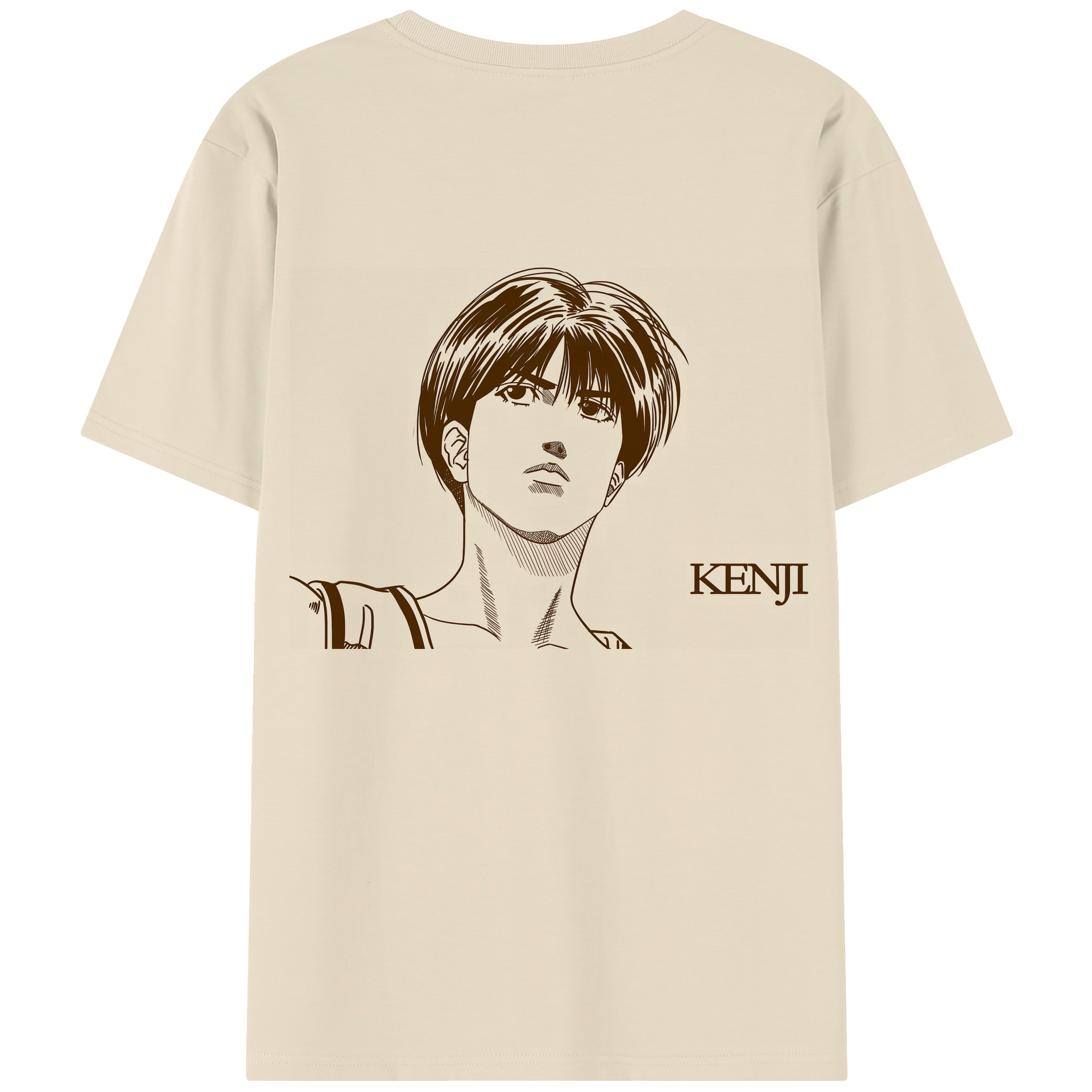 SLAM DUNK／スラムダンク 綿100％半袖Tシャツ（背面プリント）
