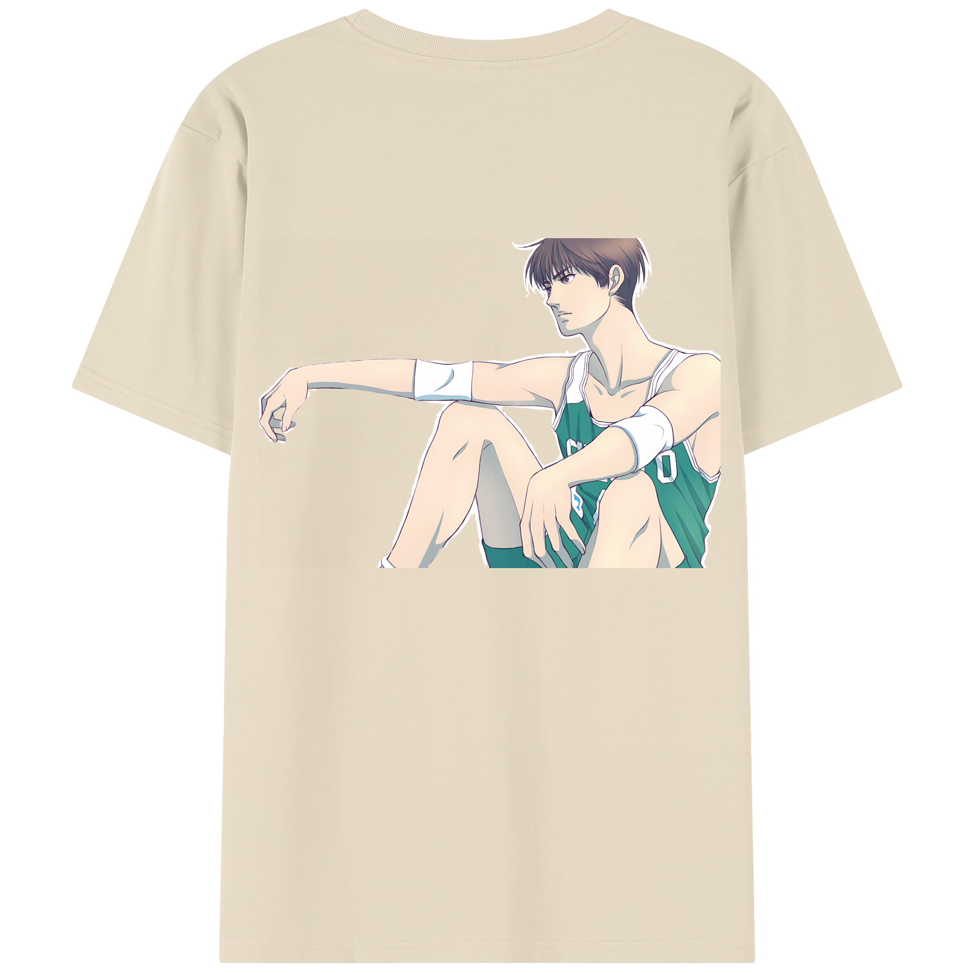 SLAM DUNK／スラムダンク 綿100％半袖Tシャツ（背面プリント）