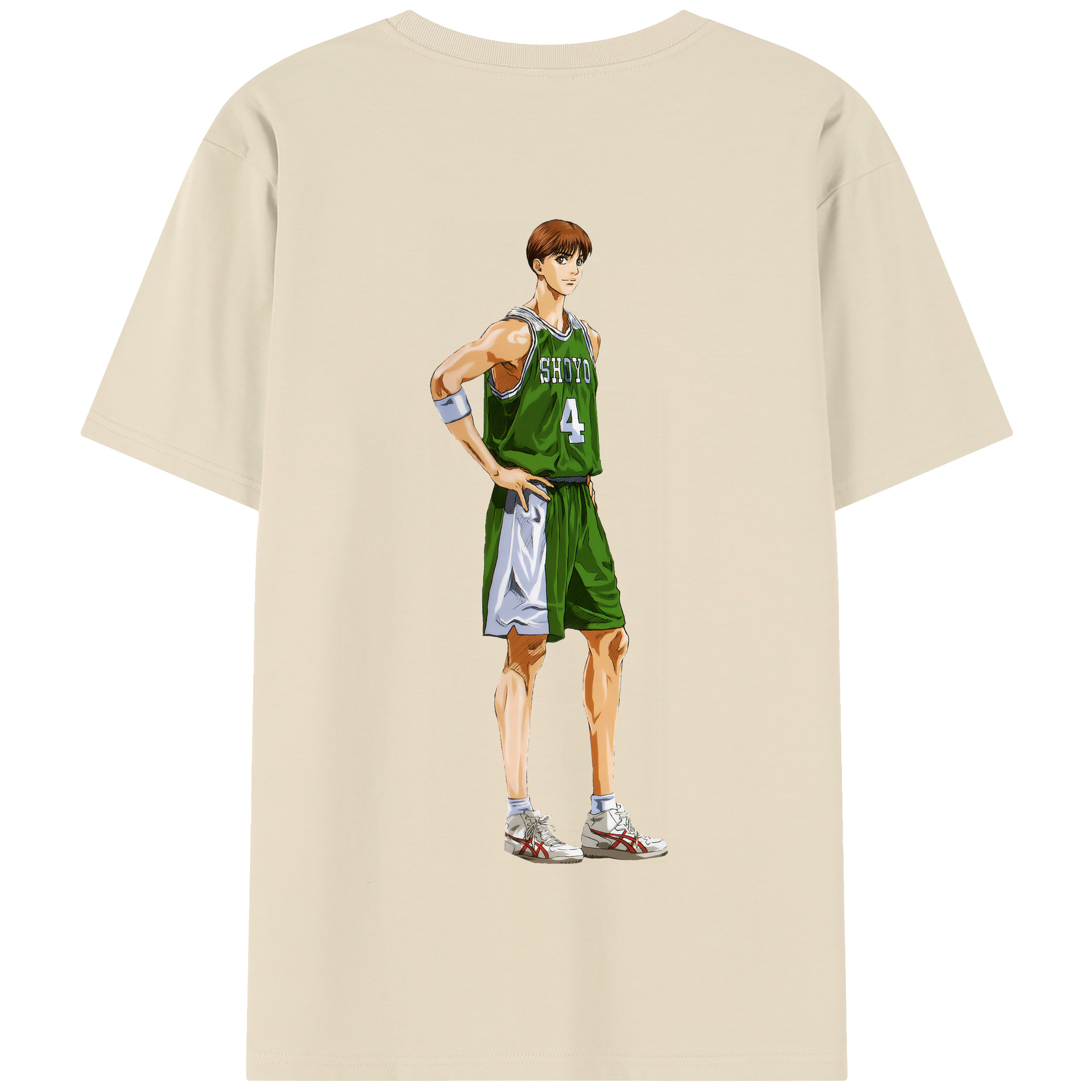 SLAM DUNK／スラムダンク 綿100％半袖Tシャツ（背面プリント）