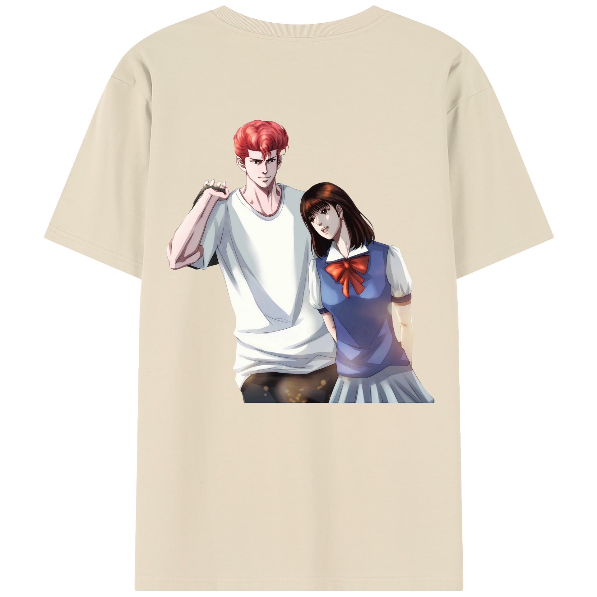 SLAM DUNK／スラムダンク 綿100％半袖Tシャツ（背面プリント）