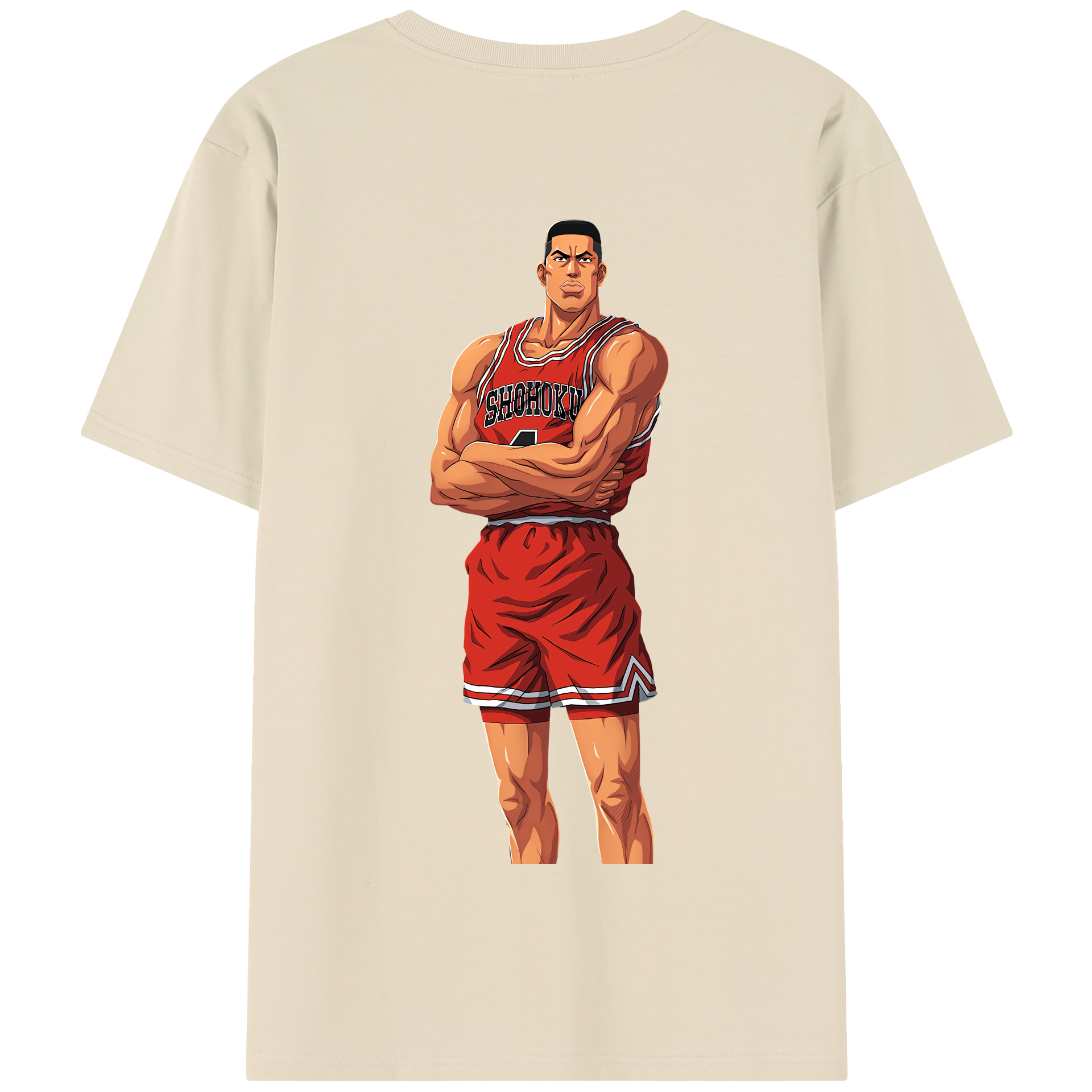 （画像用） SLAM DUNK／スラムダンク 綿100％半袖Tシャツ（背面プリント）